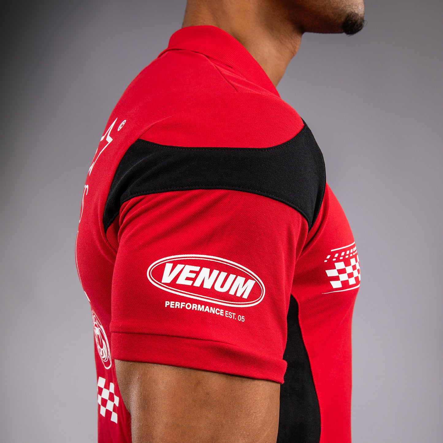 Polo en Coton Venum Motorsport - Rouge Vif - product-type_Polos
