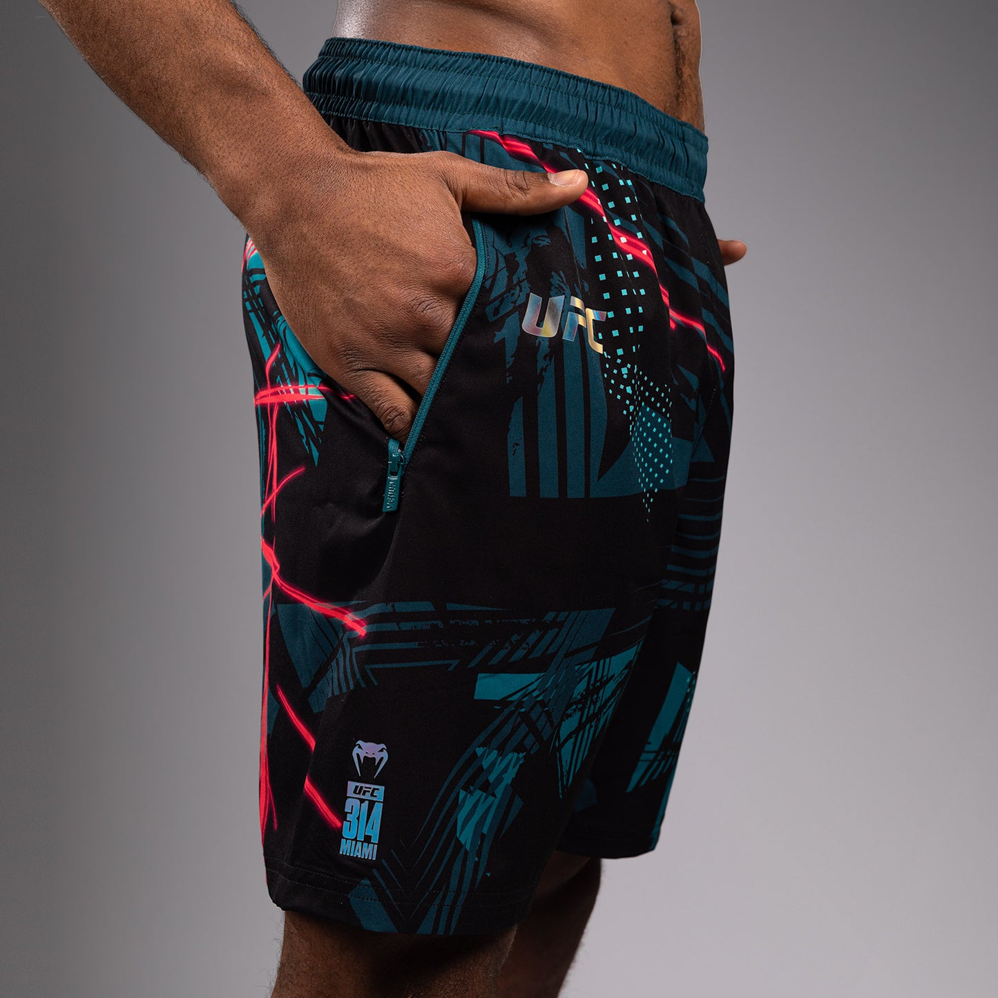Short de performance pour Hommes UFC Fusion By Venum Miami Edition Fight Week - Noir - product-type_Shorts de training