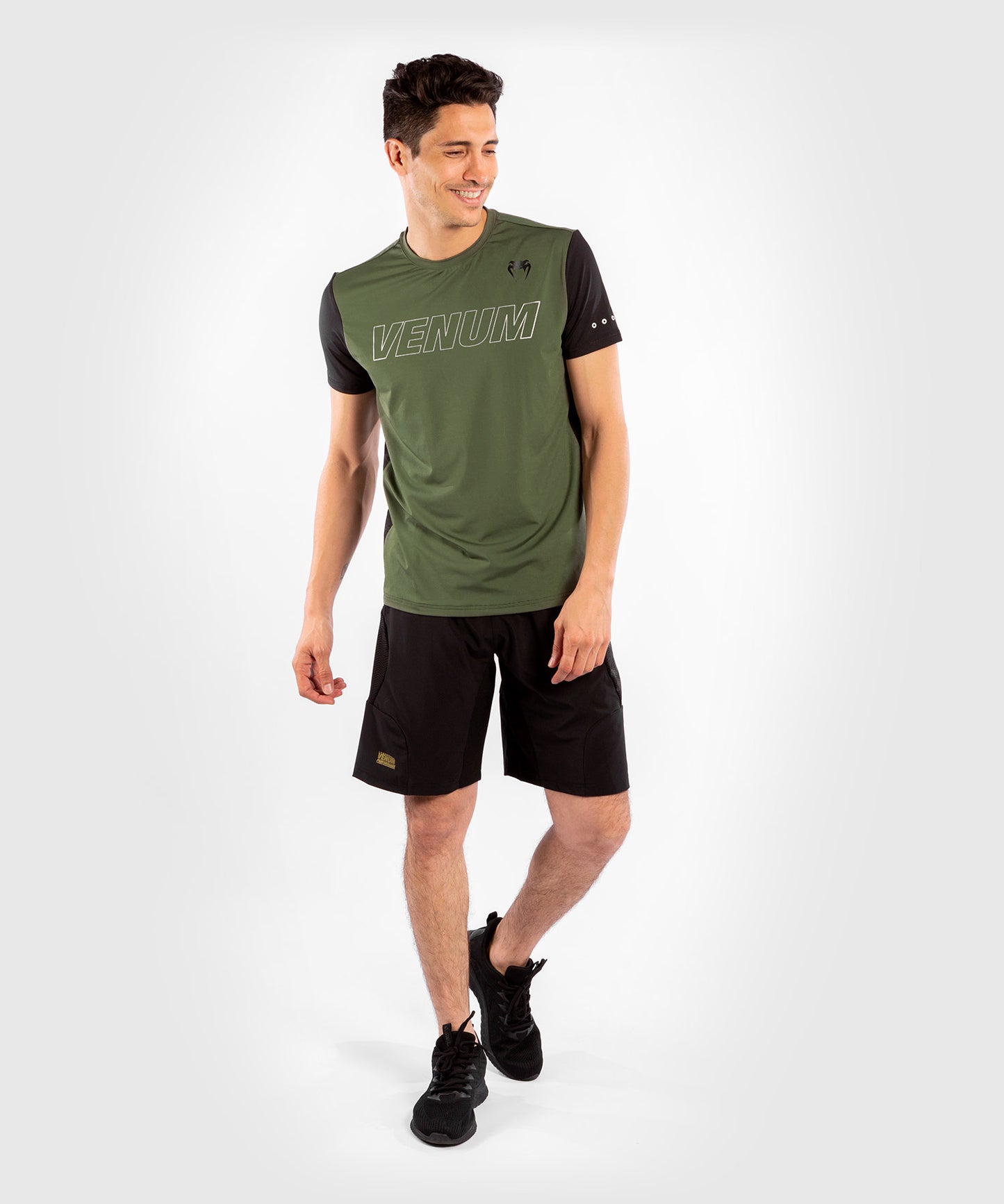 Dry Tech T-shirt Venum Classic Evo - Kaki/Argent - T-shirts