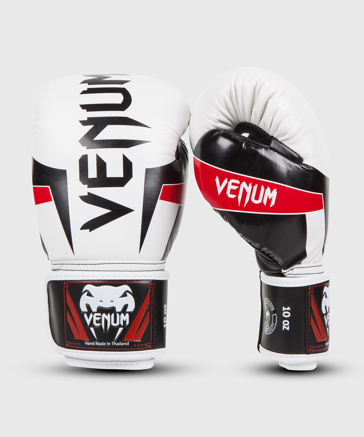 Gants de Boxe Venum Elite Evo - Rouge Bordeaux/Argent