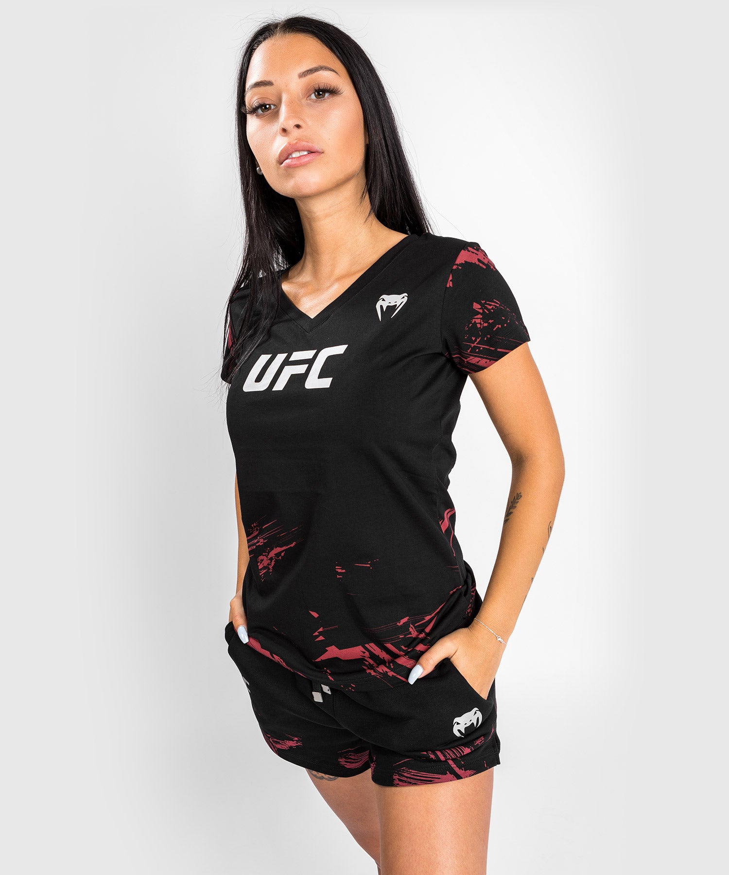 T shirt ufc reebok femme prix on sale