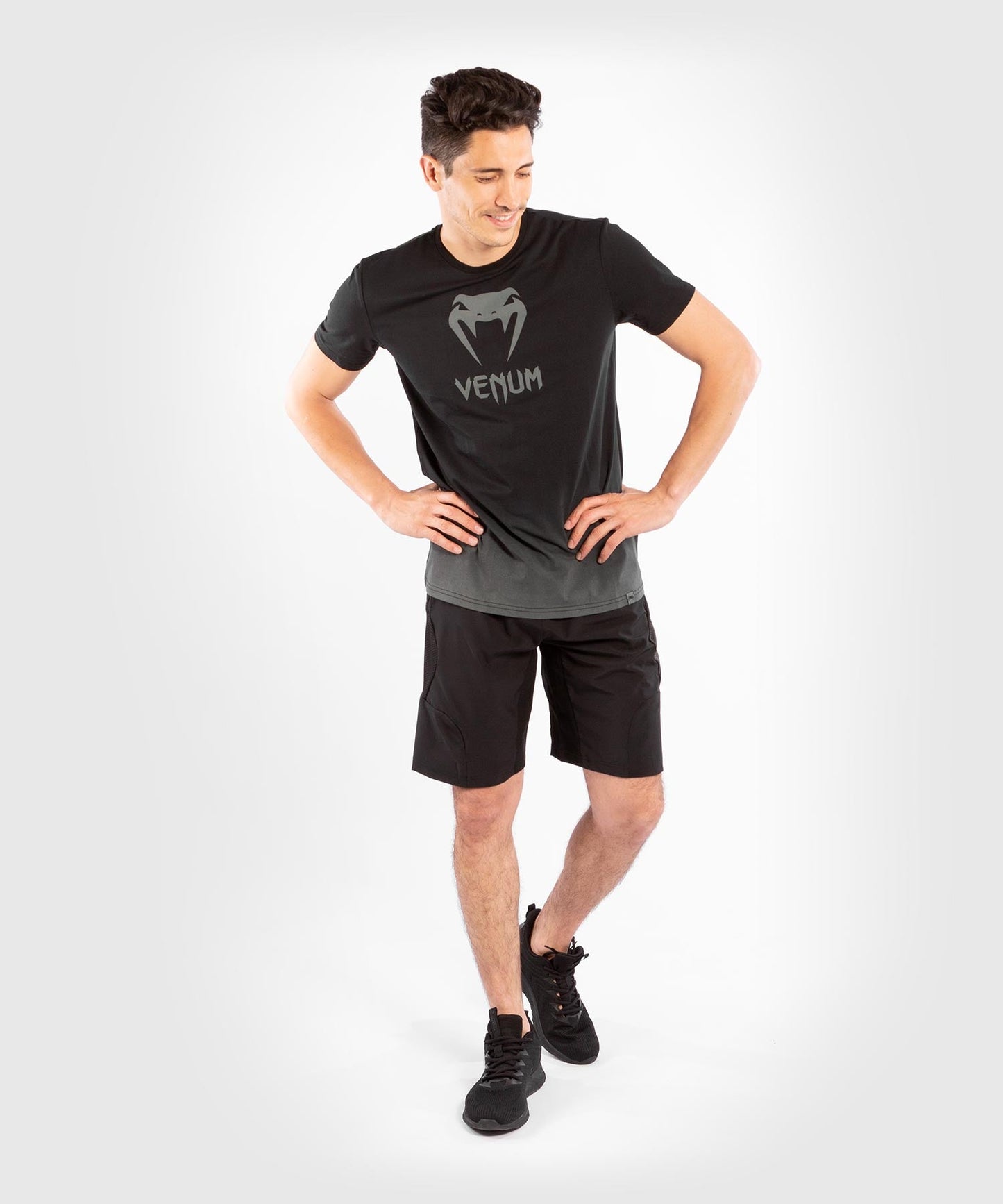 T-shirt Venum Classic - Noir/Gris chiné - T-shirts