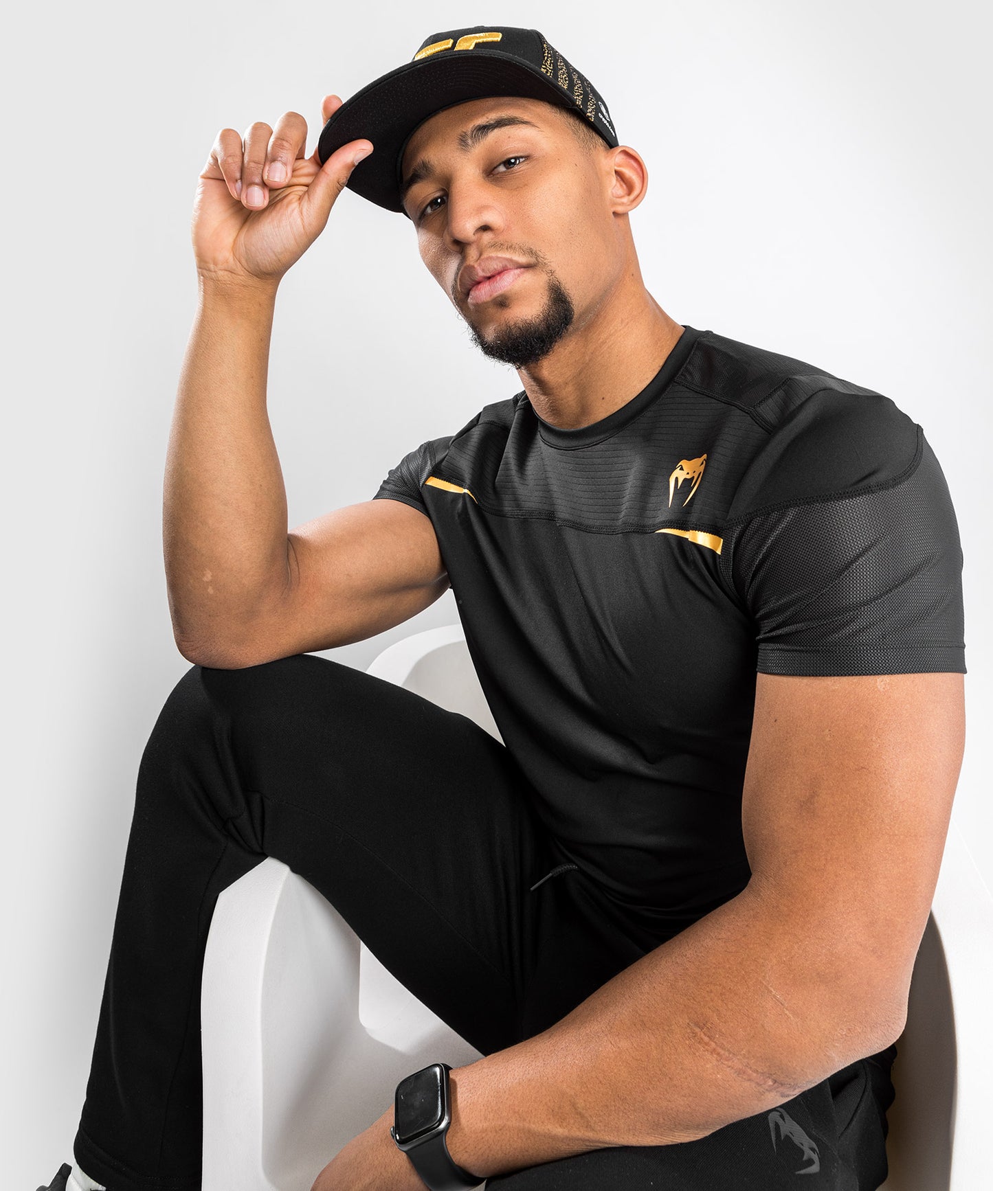 T-shirt Dry Tech Venum Tempest 2.0 – Noir/Or - T-shirts