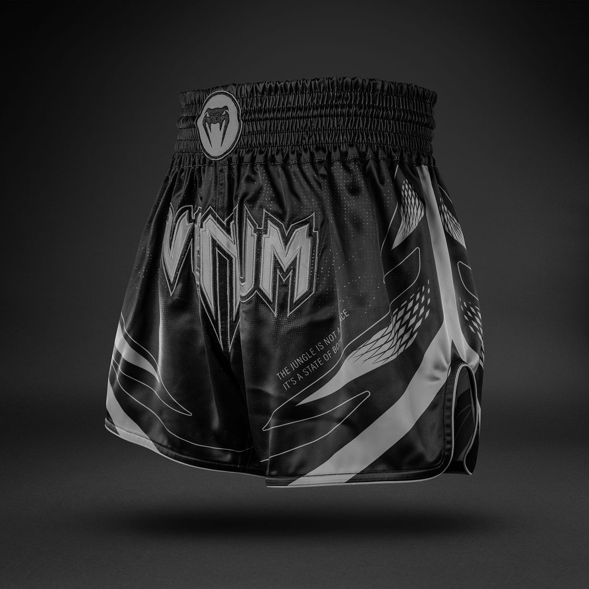 Short de Muay Thaï Venum Amazonia Reborn - Noir/Gris