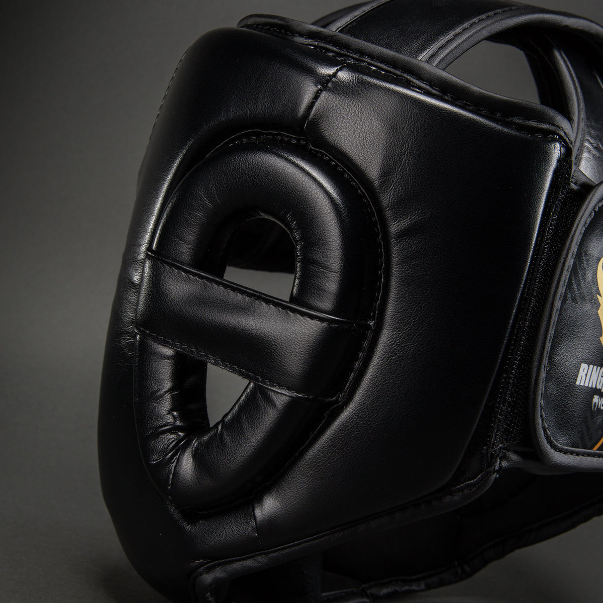 Casque de protection Venum Ringhorns Charger – Noir/Or - product-type_Casques de boxe