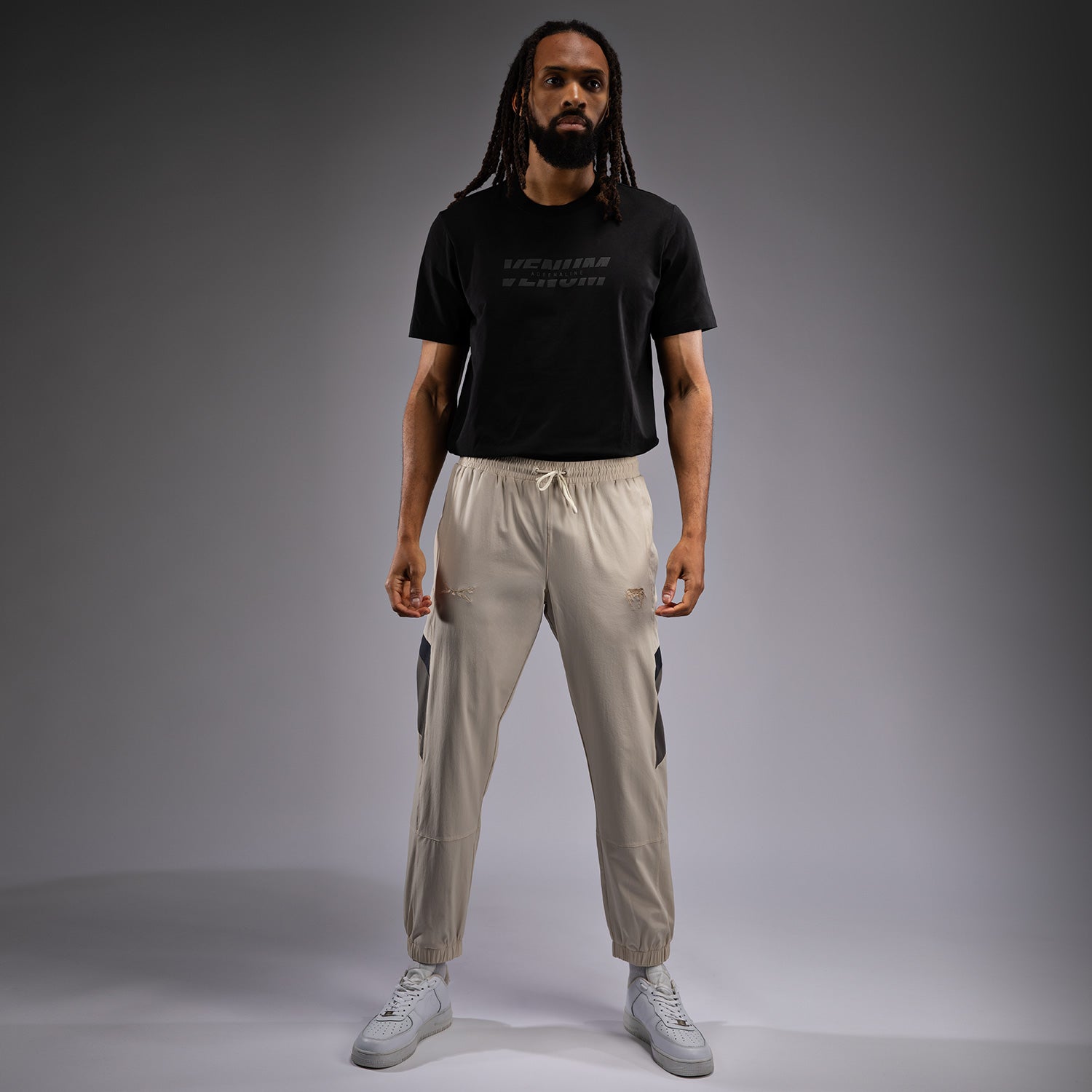 Pantalon de survêtement Venum x DTR Fight Attack 90 - Off-White - product-type_Pantalons de jogging