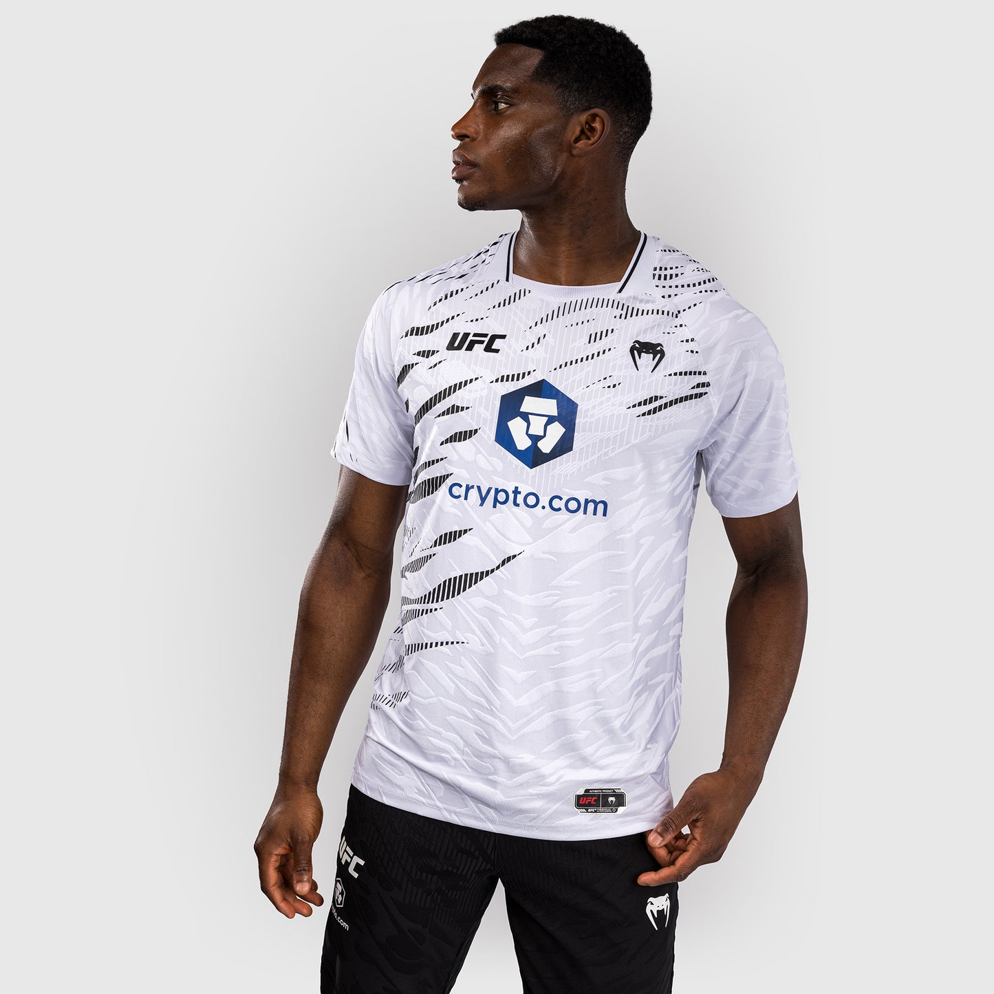 T-shirt Dry-Tech UFC Fusion by Venum Personnalisé Authentic Fight Night - Blanc - product-type_T-Shirts Dry Tech