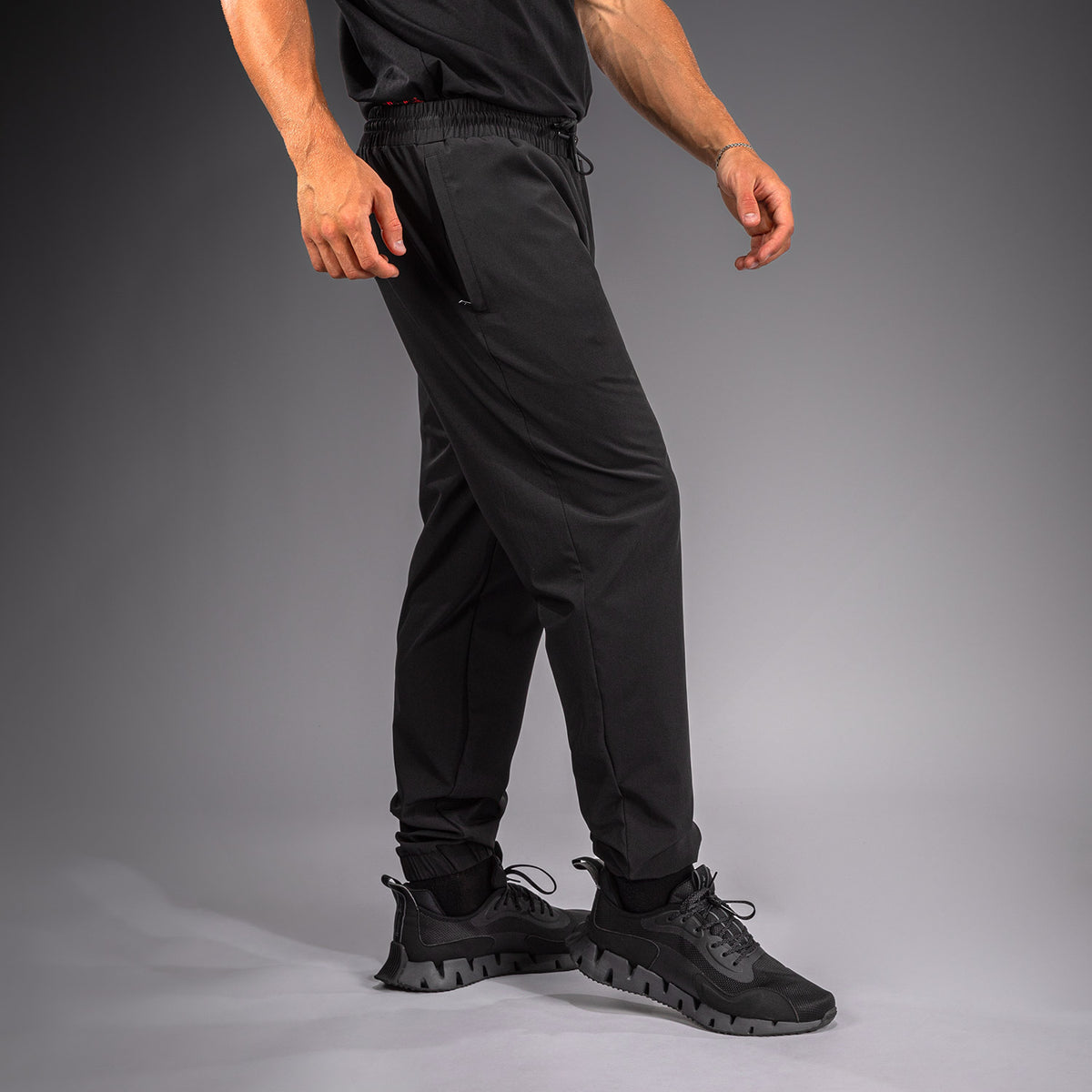 Pantalon de jogging Venum Amazonia Reborn - Noir/Rouge