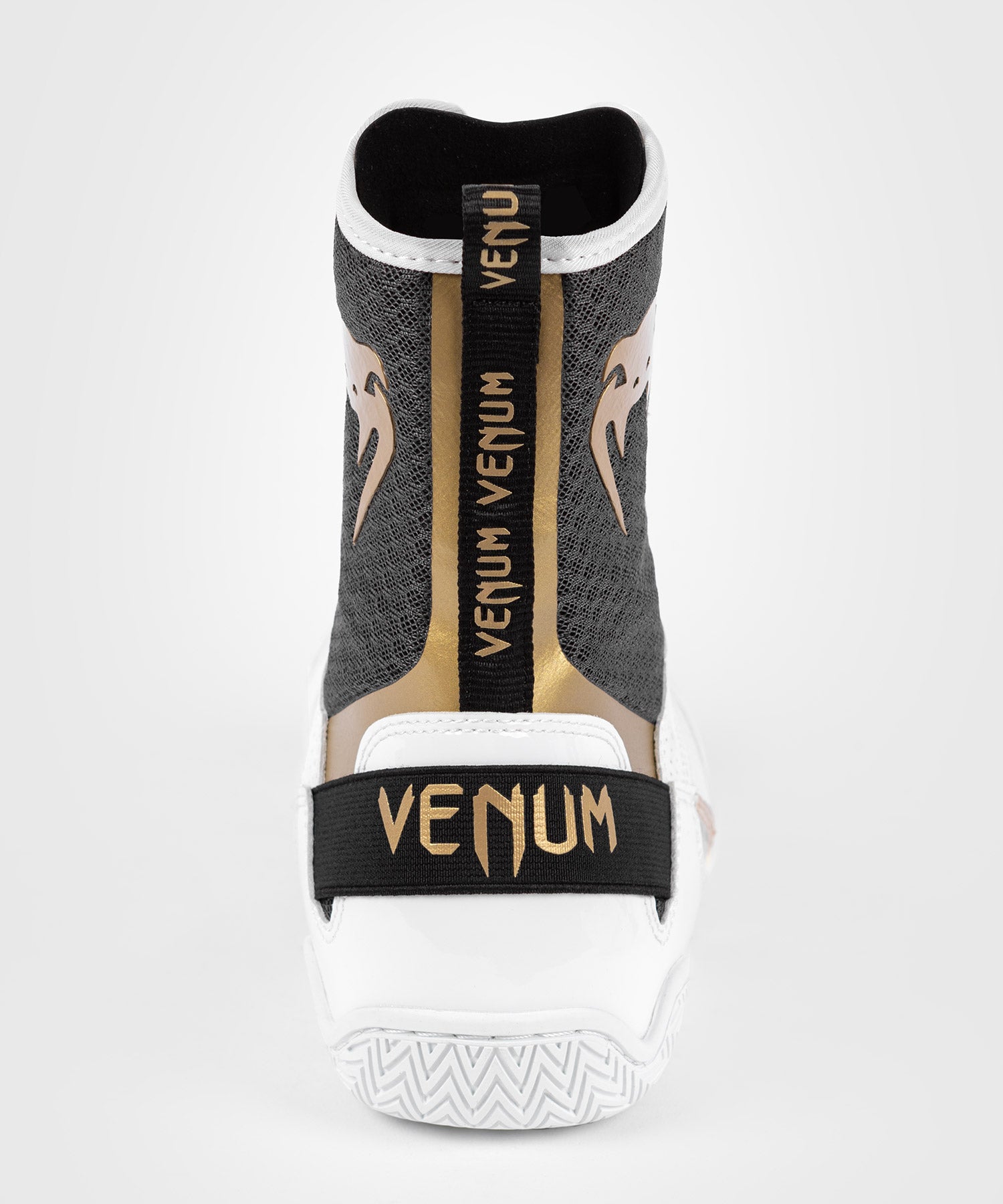 Chaussure de Boxe Venum Elite - Blanc/Noir/Or - product-type_Chaussures de boxe