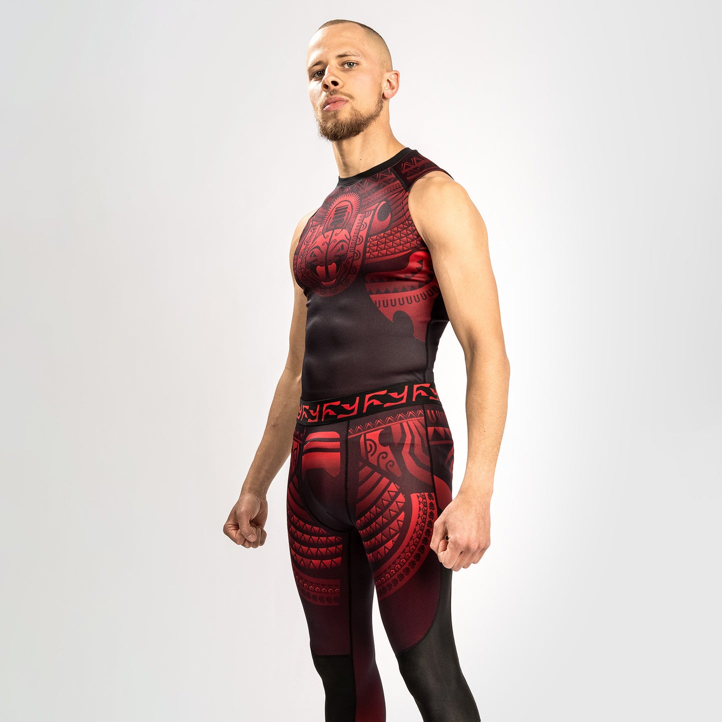 Rashguard Sans Manches Venum Nakahi - Noir/Rouge - product-type_T-Shirts de Compression