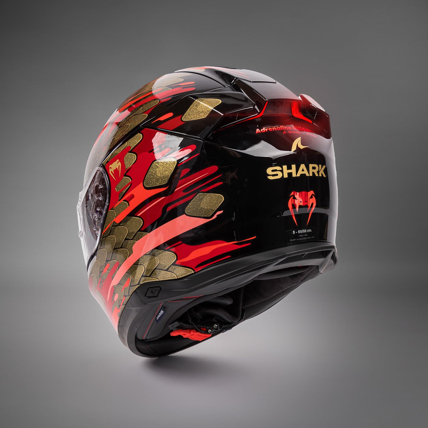Casque de moto Venum x Shark SKWAL i3 - Rouge/Or - product-type_Casque de Moto