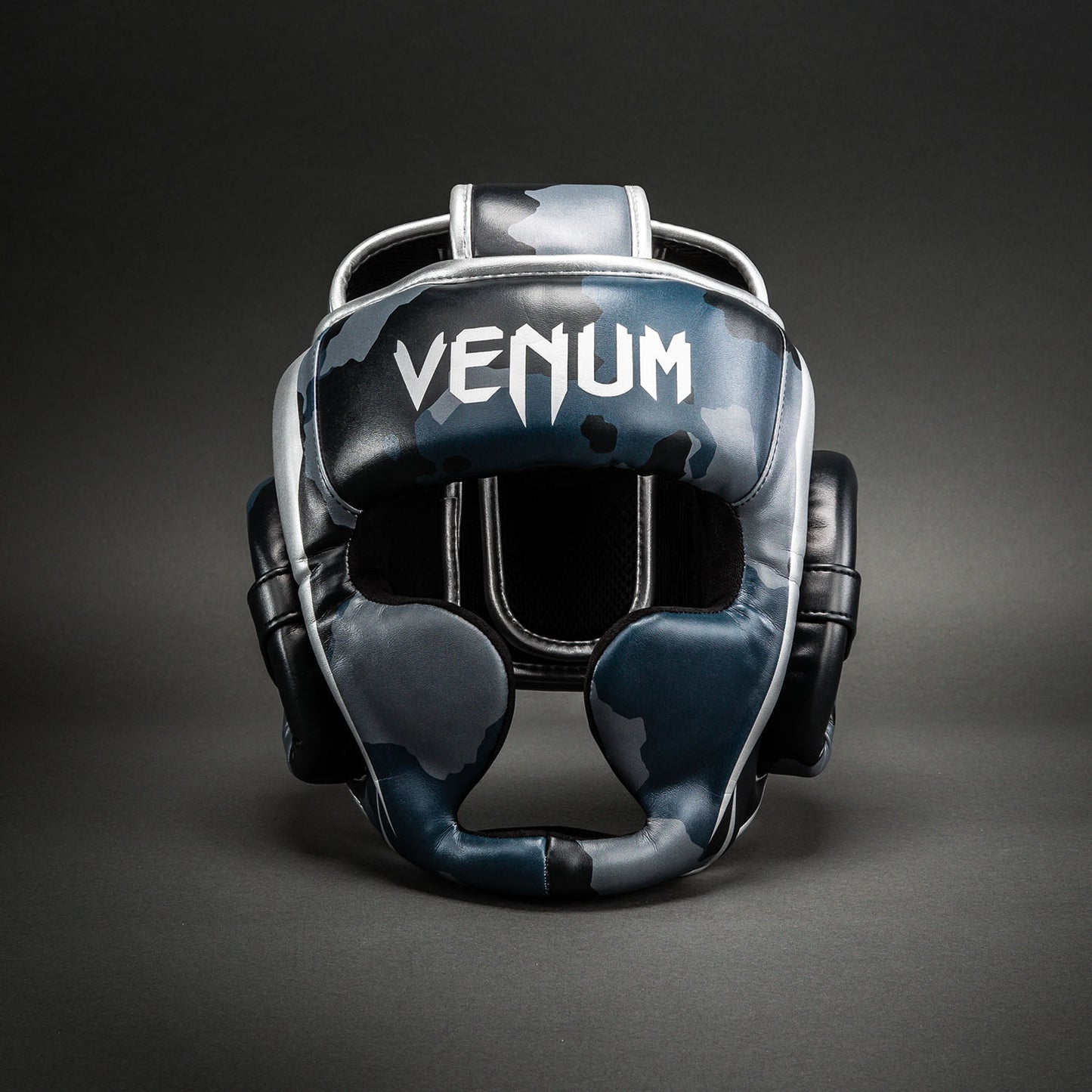 Casque de protection Venum Elite Camo – Bleu Marine Foncé/Bleu
