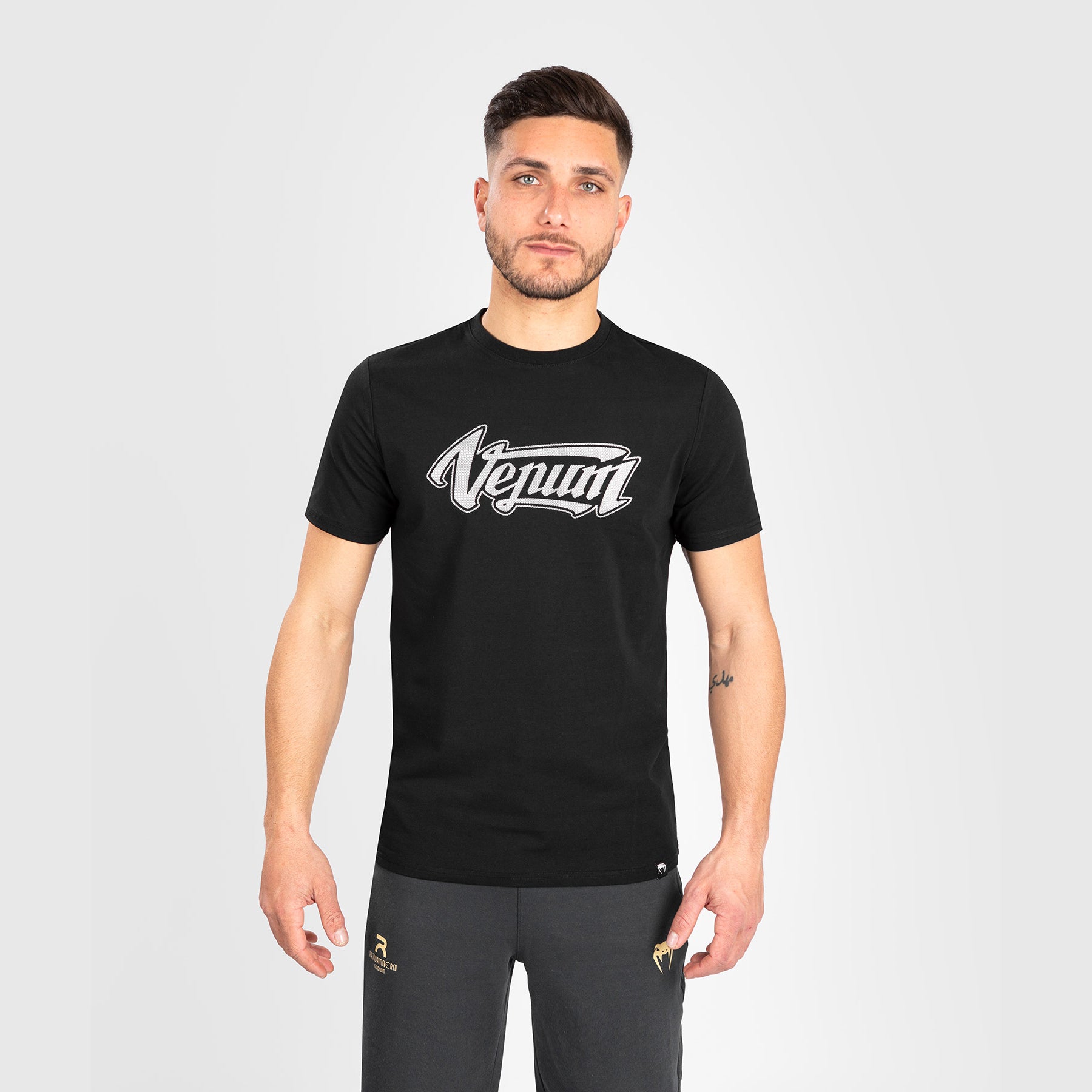 T-shirt Venum Absolute 2.0 - Coupe ajustée - Noir/Argent - product-type_T-Shirts