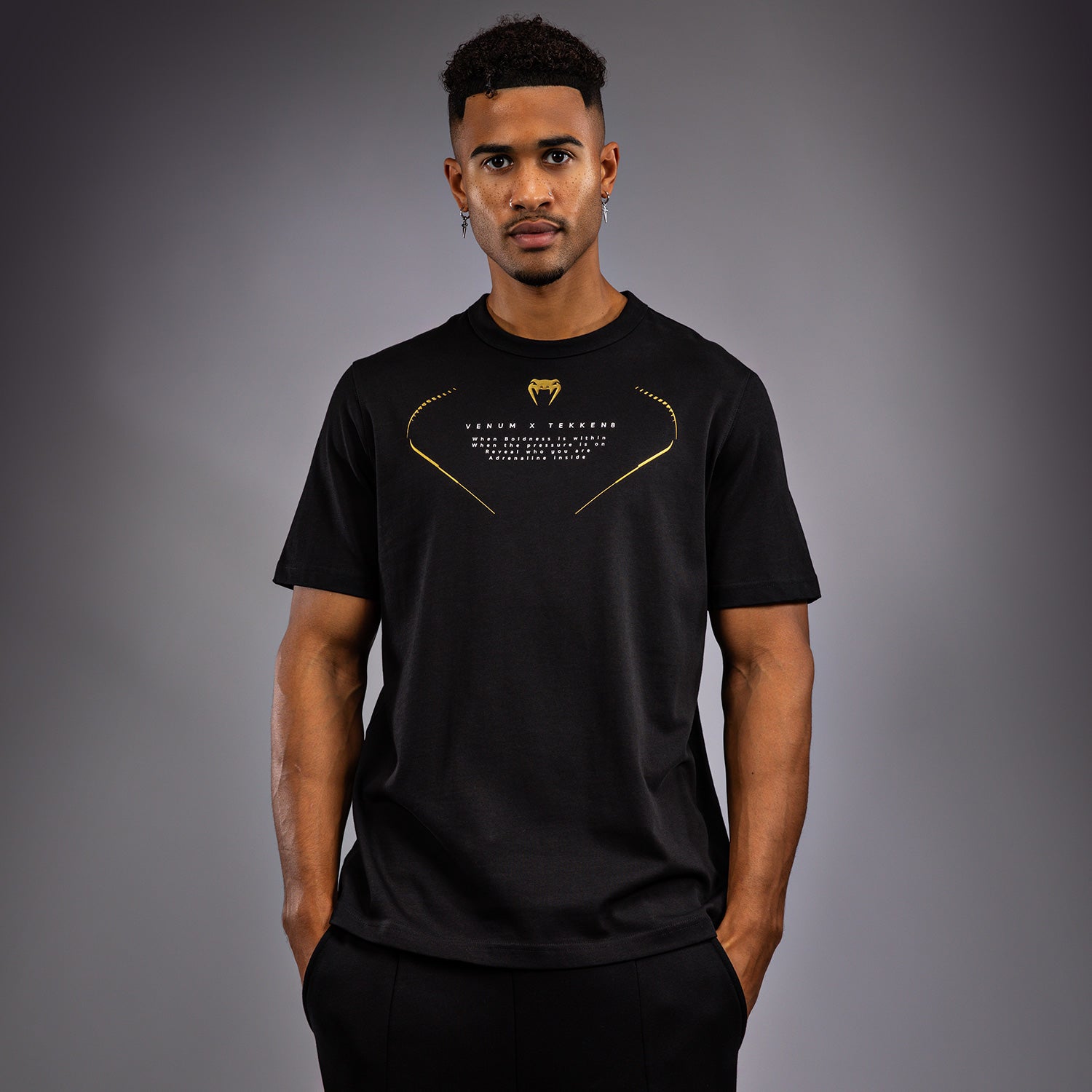T-Shirt Venum x TEKKEN 8 - Marshall Law - Noir/Rouge/Or - product-type_T-Shirts