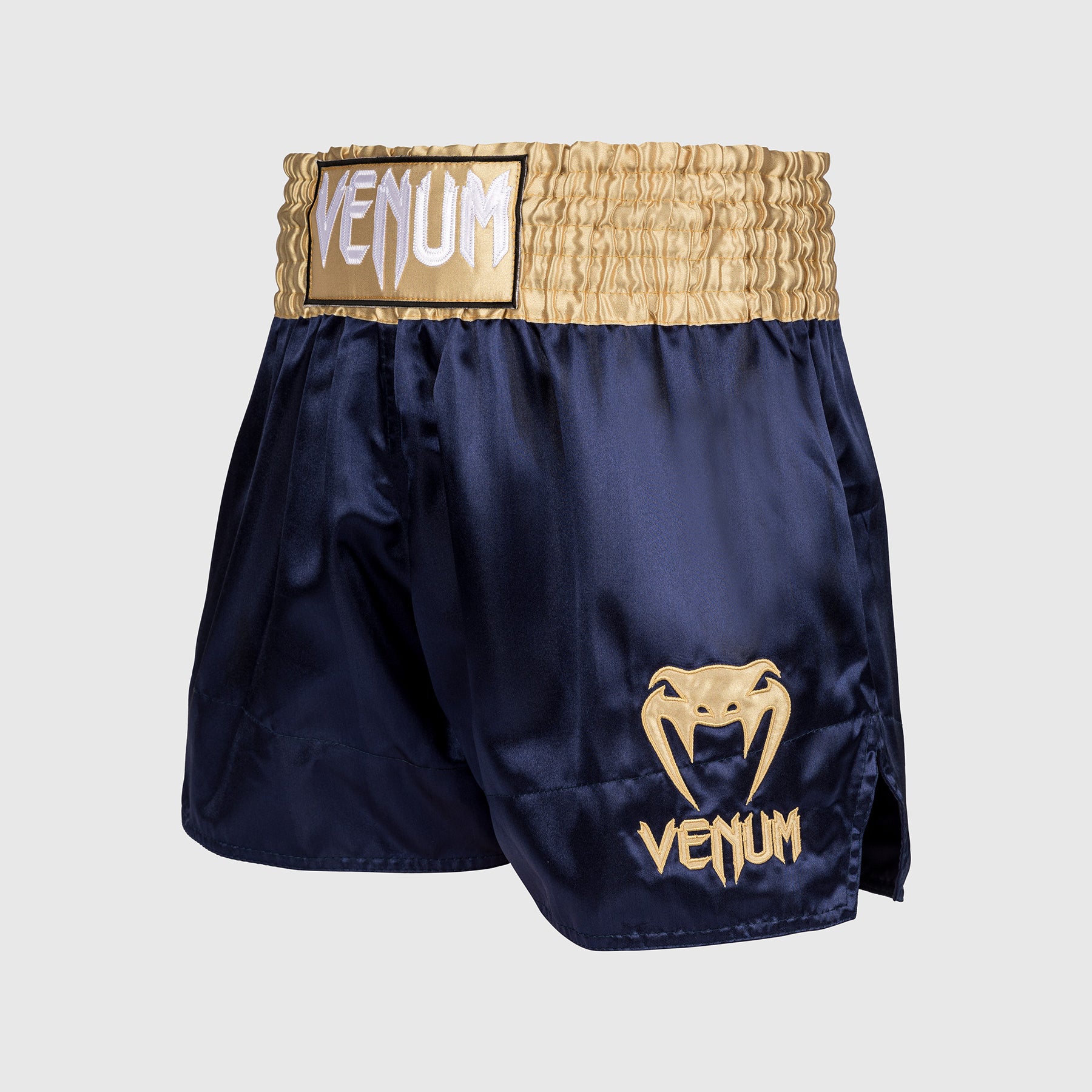 Shorts de Muay Thai Venum Classic - Bleu marine/Or - product-type_Shorts de Muay Thai