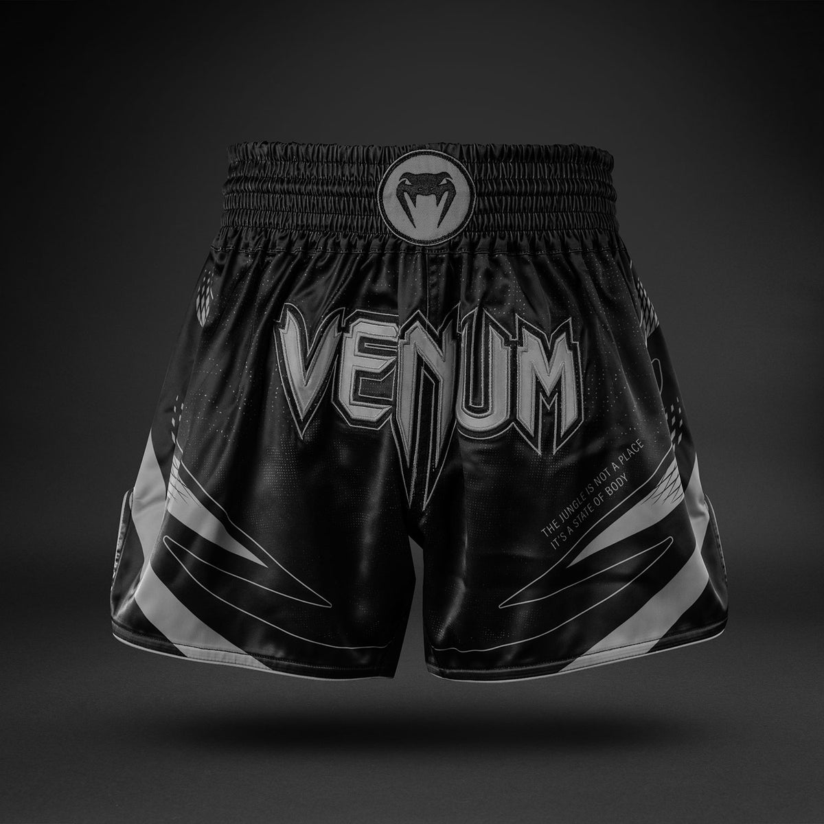 Short de Muay Thaï Venum Amazonia Reborn - Noir/Gris