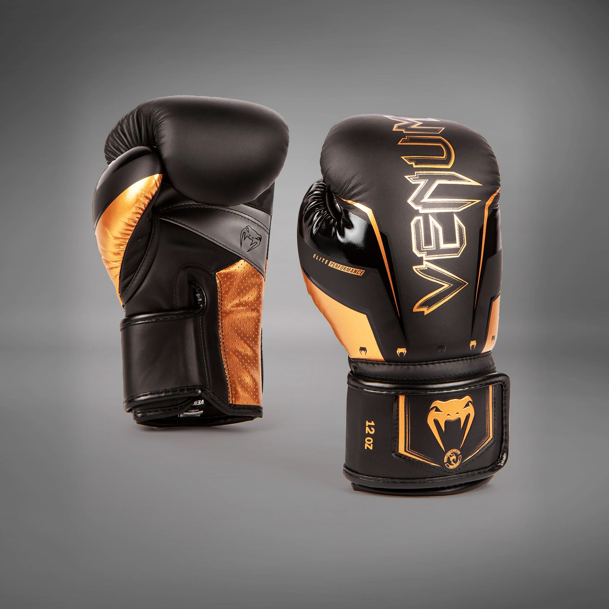 Gants de Boxe Venum Elite Evo - Noir/Bronze - product-type_Gants de boxe