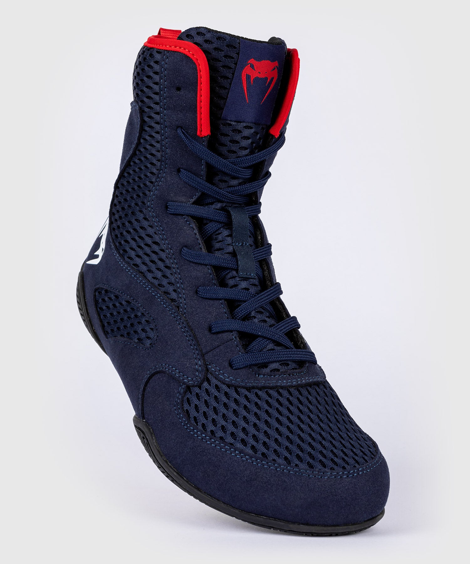Chaussures de Boxe Venum Contender - Bleu marine/Rouge - product-type_Chaussures de boxe