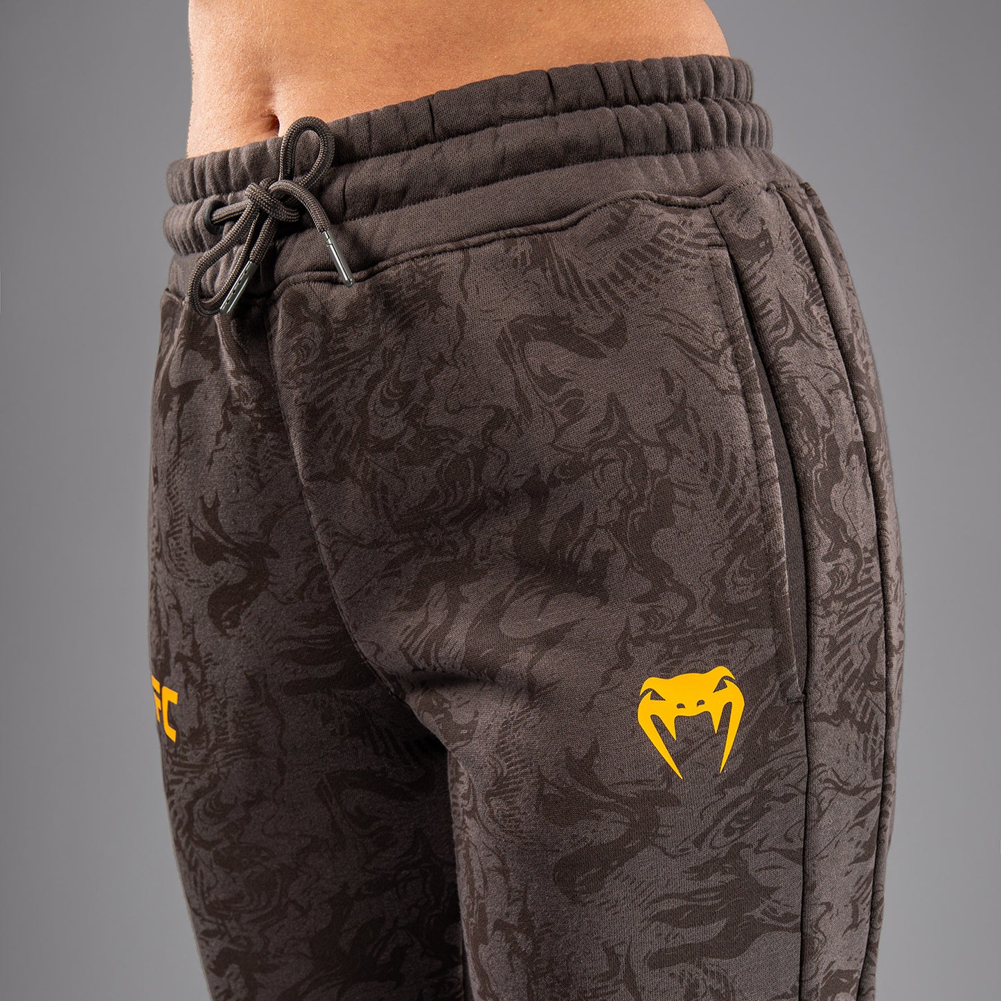 Pantalon en Coton pour Femmes UFC Fusion by Venum Fight Week - Marron Terrestre - product-type_Pantalons de jogging