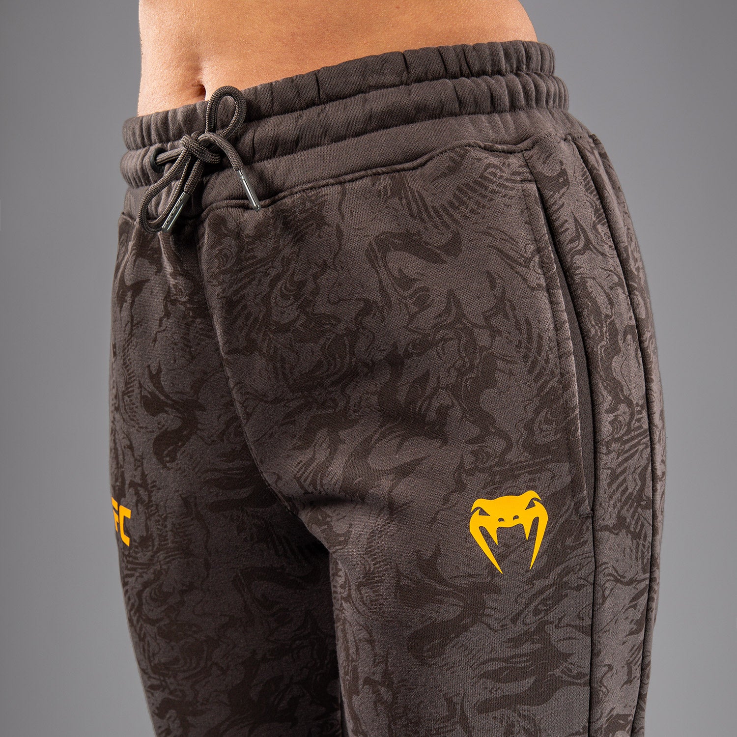 Pantalon en Coton pour Femmes UFC Fusion by Venum Fight Week - Marron Terrestre - product-type_Pantalons de jogging