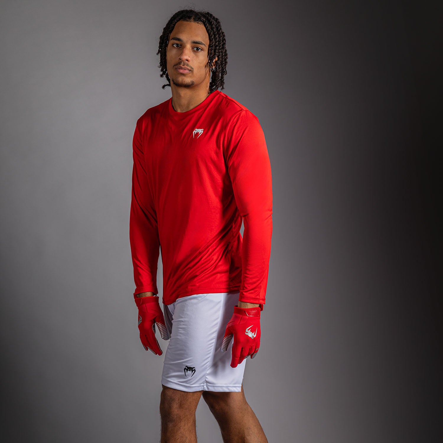 T-shirt à manches Longues Venum Lineup Performance - Rouge/Blanc - product-type_T-Shirts Dry Tech