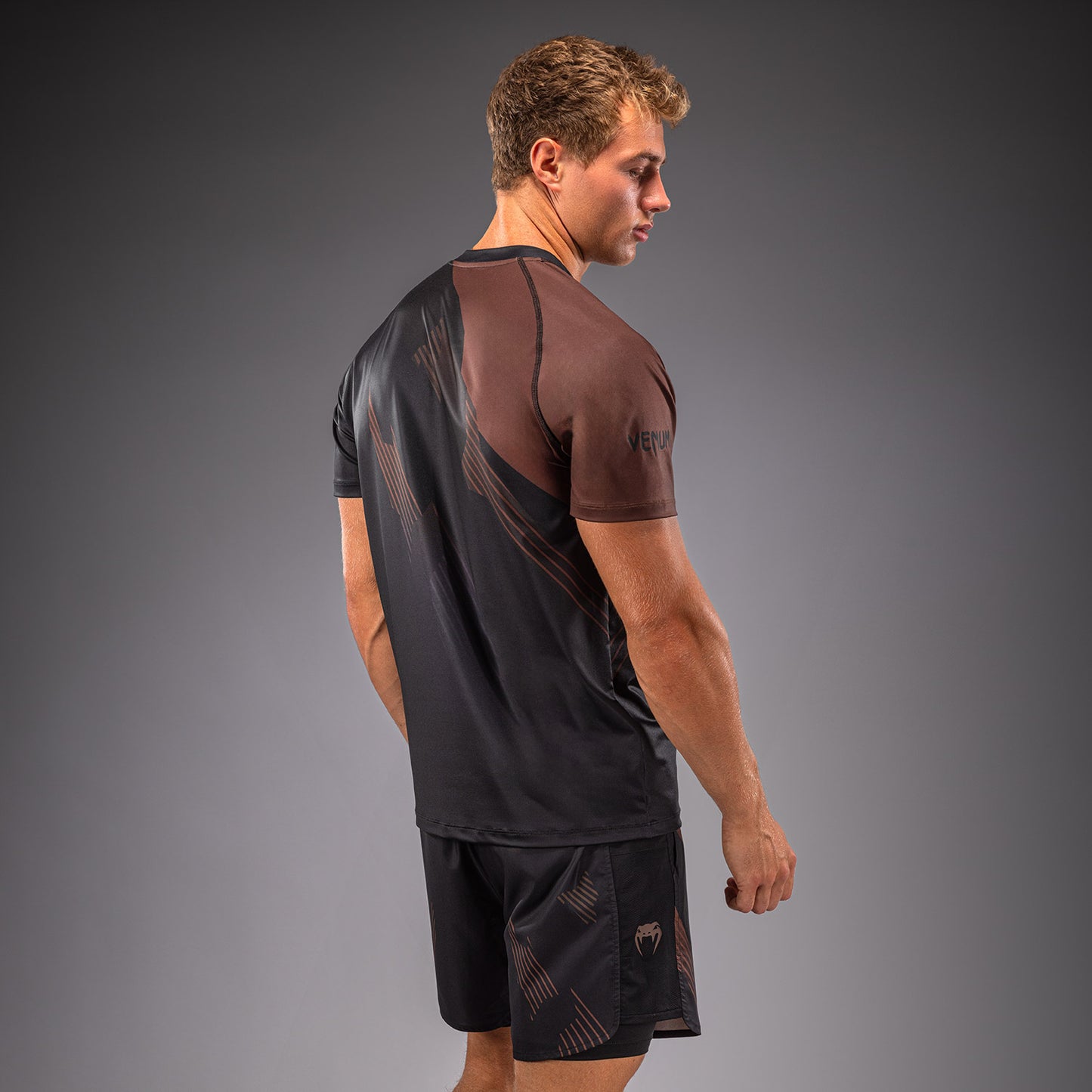 T-shirt Dry Tech Venum No-Gi 6.0 - Noir/Marron
