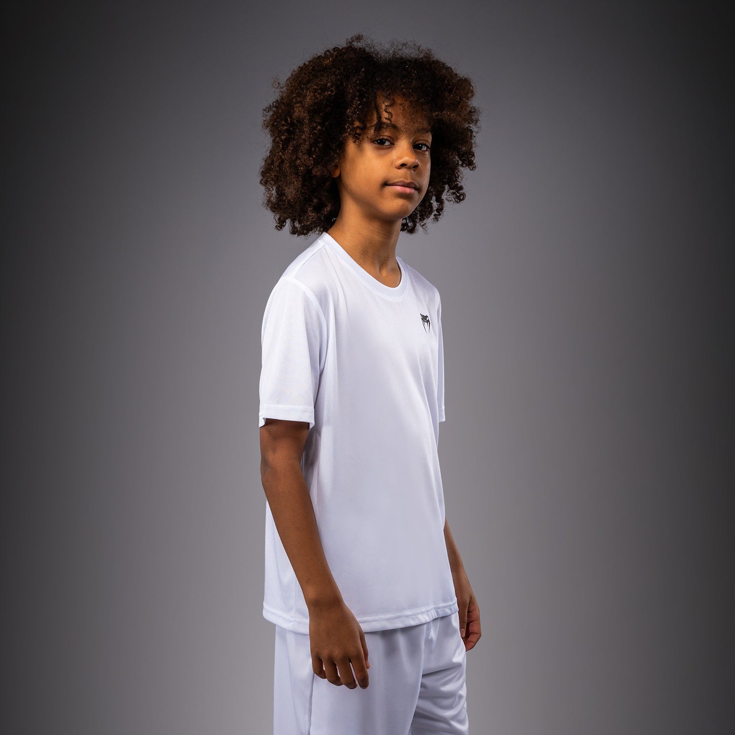 T-shirt à manches Courtes pour Enfant Venum Lineup - Blanc/Noir - product-type_T-Shirts Dry Tech