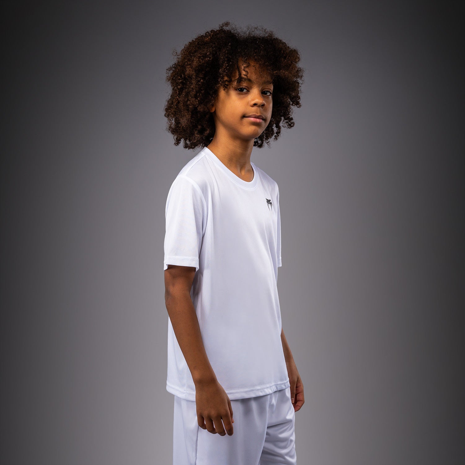 T-shirt à manches Courtes pour Enfant Venum Lineup - Blanc/Noir - product-type_T-Shirts Dry Tech