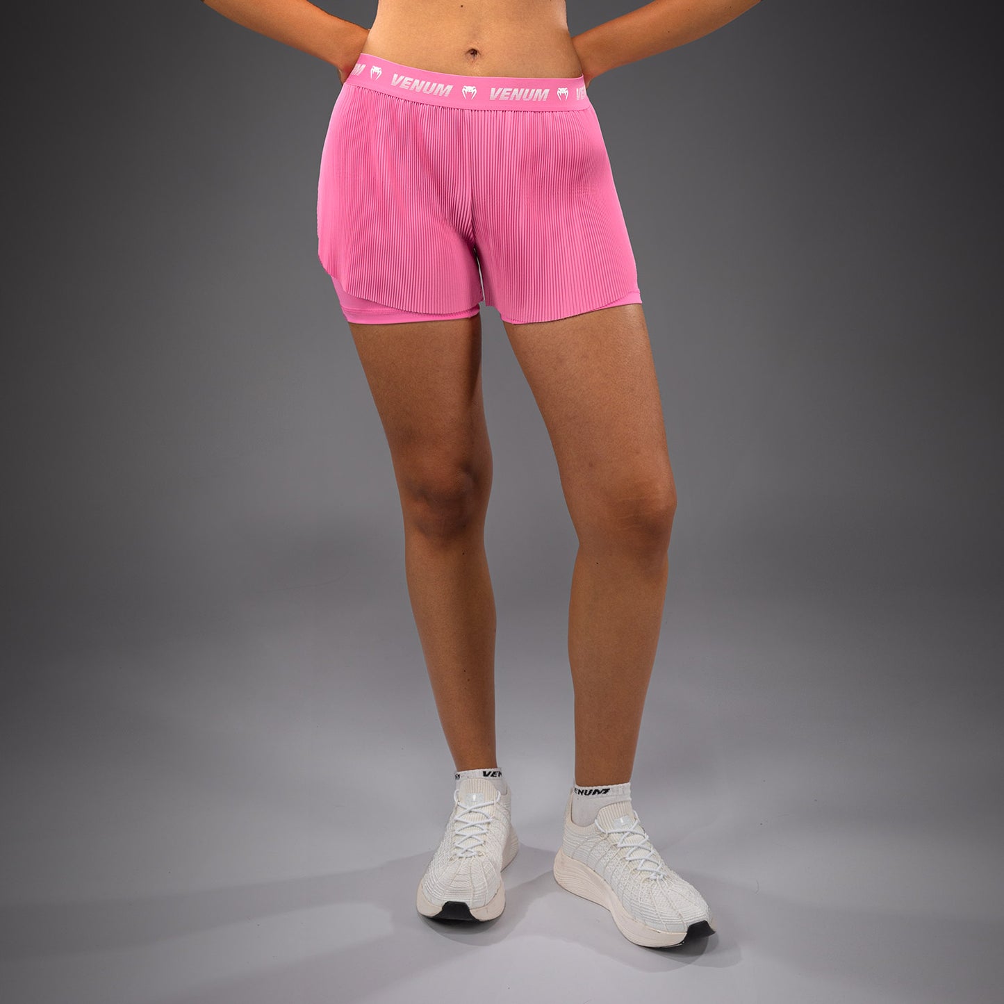 Short de Training pour Femmes Venum Flowfit - Rose Bonbon - product-type_Shorts de training