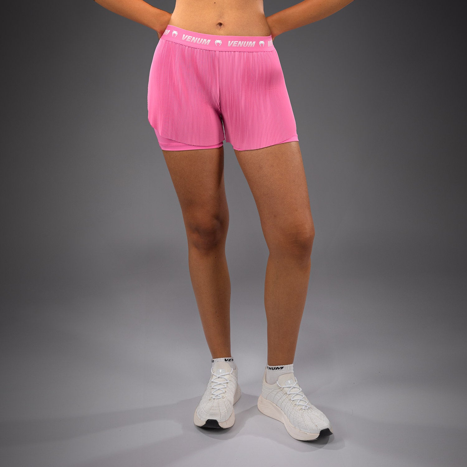 Short de Training pour Femmes Venum Flowfit - Rose Bonbon - product-type_Shorts de training