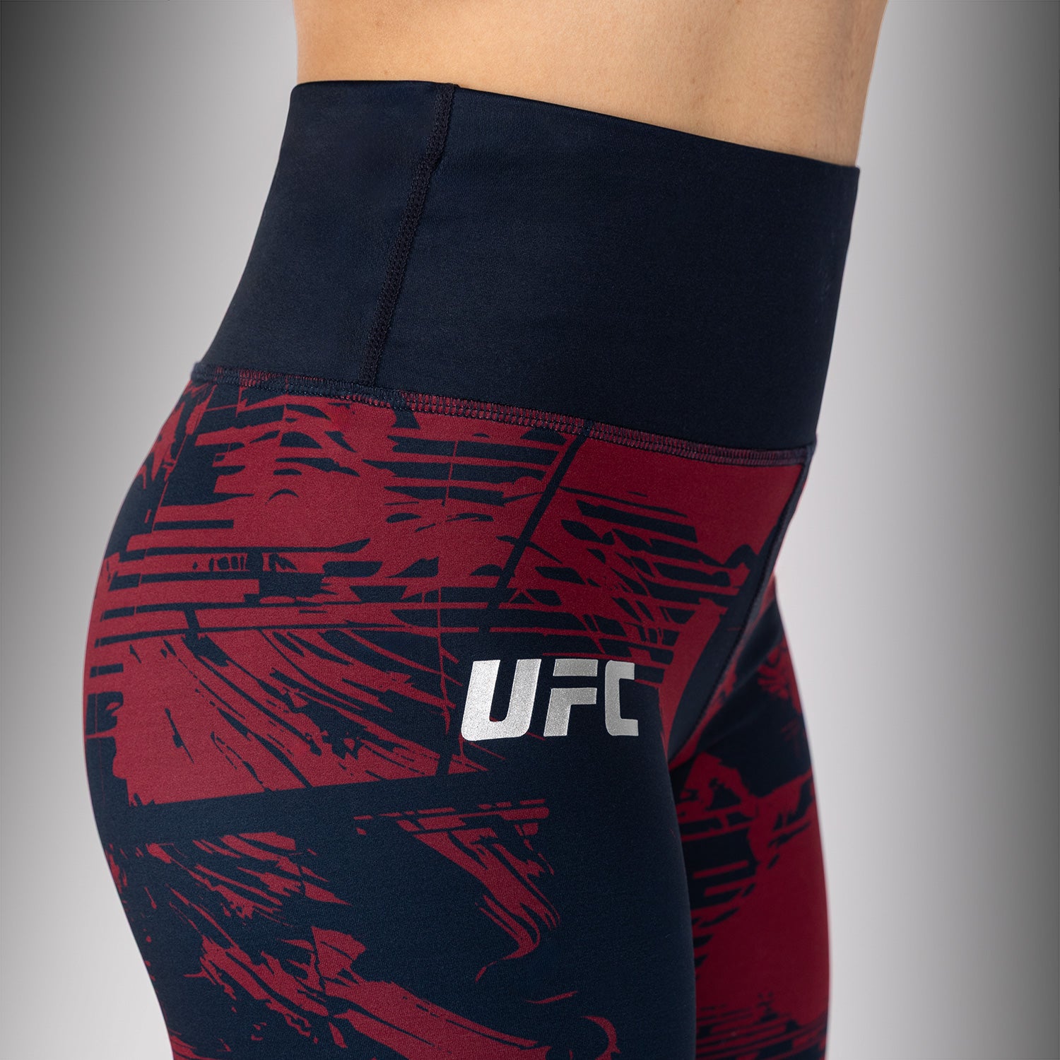 Legging Femme UFC Zenith by Venum Authentic Fight Week - Bleu marine/Bordeaux/Argent - product-type_Leggings