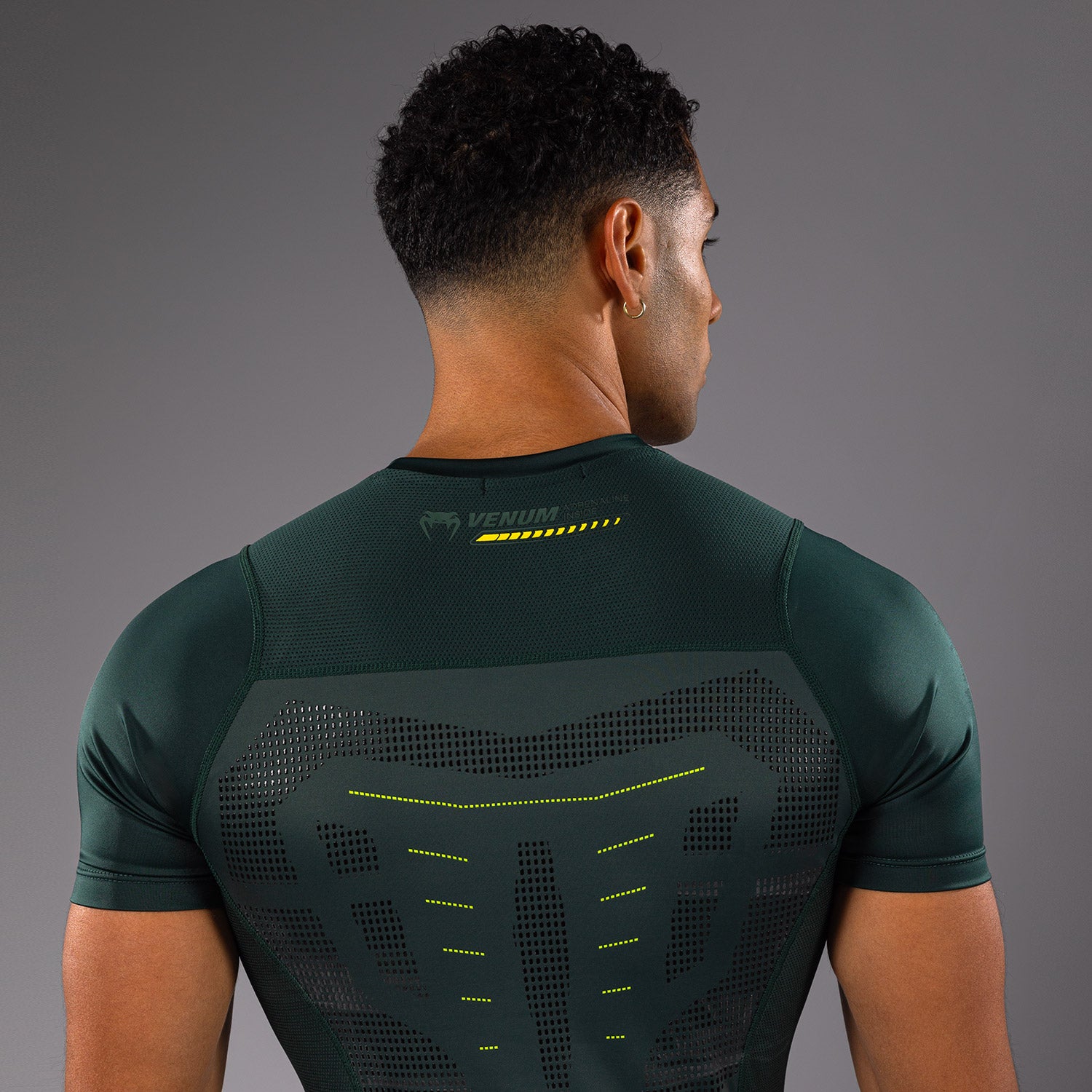 Rashguard Venum Technical 3.0 - Vert Forêt - product-type_T-Shirts de Compression