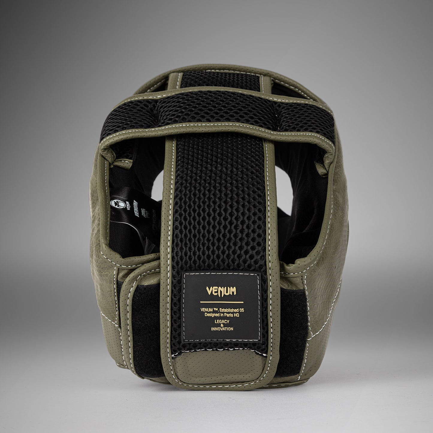 Casque de Protection Venum Impact Evo Scales – Vert Armée - product-type_Casques de boxe