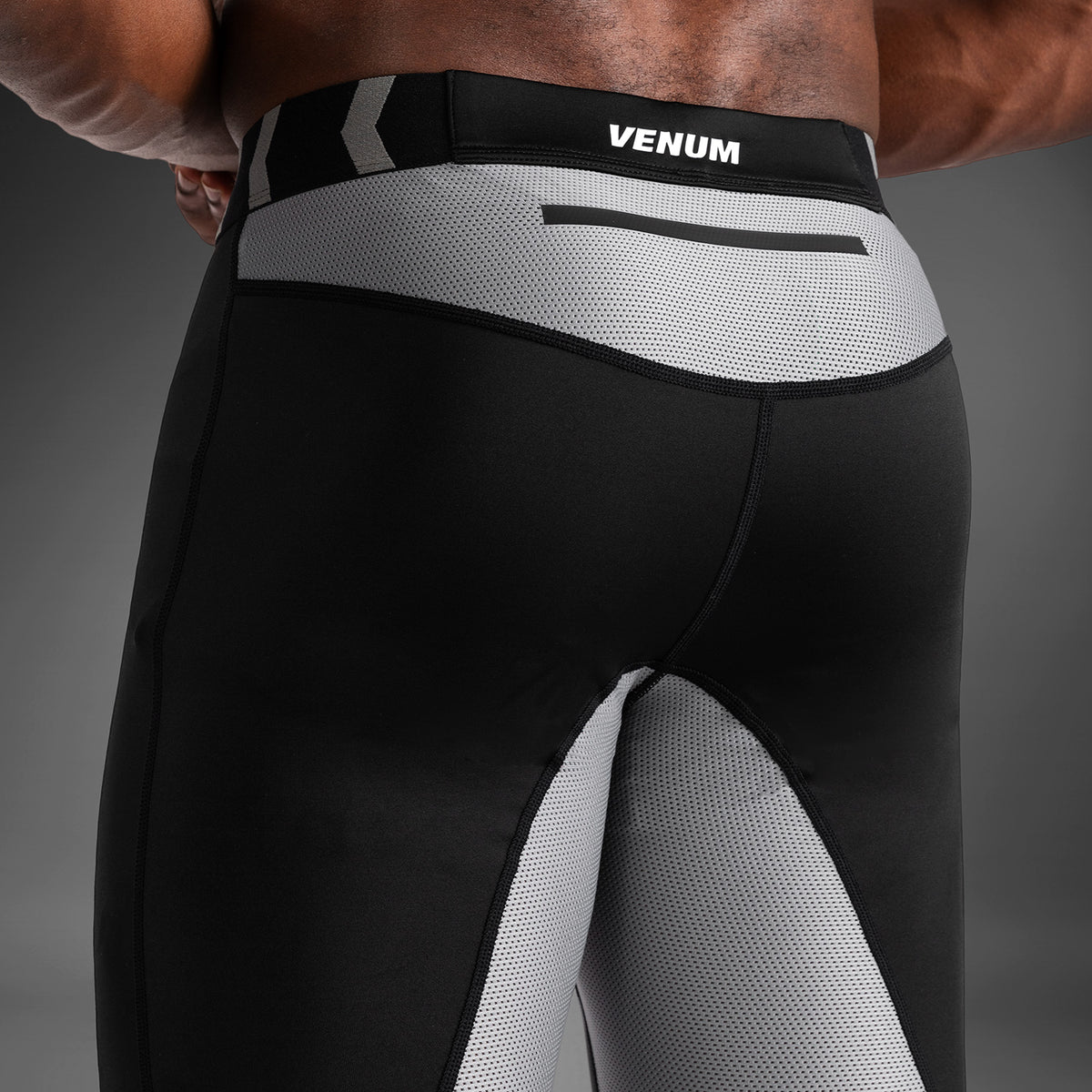 Pantalon de compression pour Hommes Venum Tempest - Noir/Gris - product-type_Pantalons de Compression