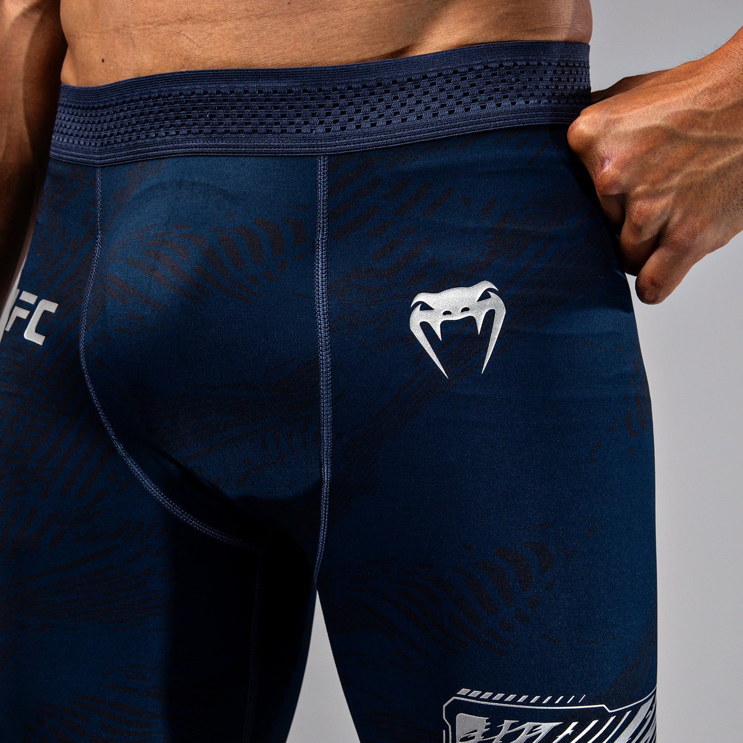 Short de compression pour Hommes UFC Fusion by Venum Fight Week - Bleu Océanique - product-type_Shorts de compression