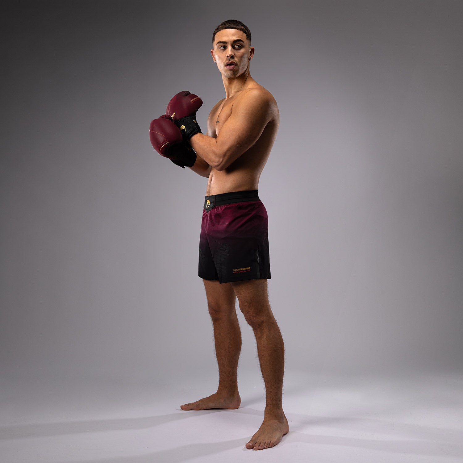 Short de Combat Venum Tactical XT- Noir/Bordeaux/Or - product-type_Shorts de MMA