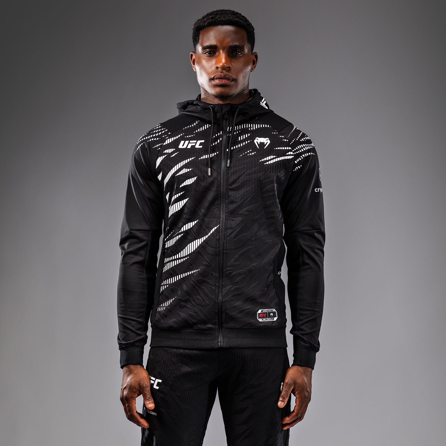 Veste à Capuche pour Hommes UFC Fusion by Venum Authentic Fight Night - Noir - product-type_Vestes