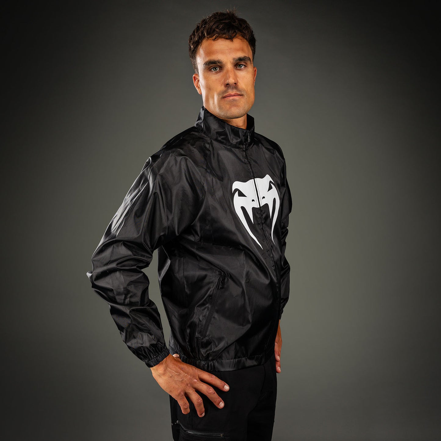 Veste d'entraînement Venum MX Basics - Noir/Blanc