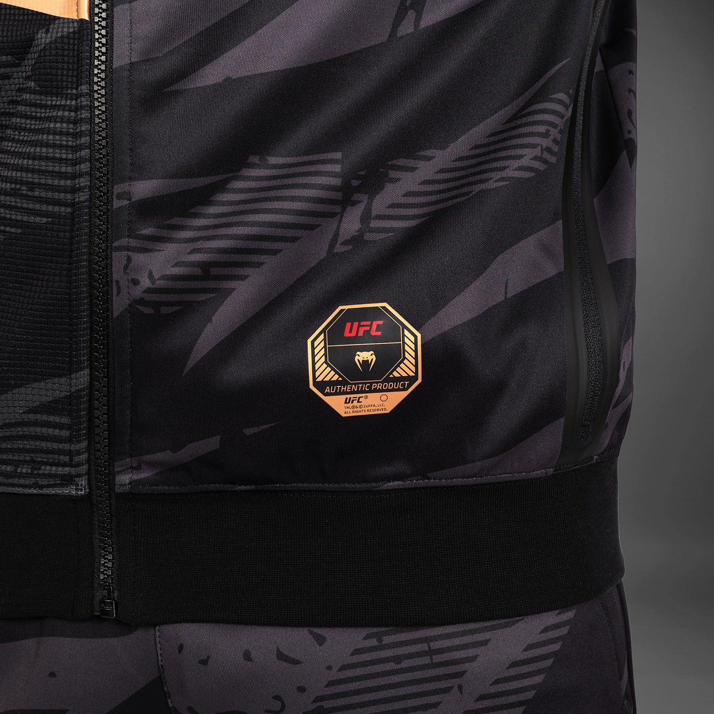 Veste À Capuche Zippé pour Hommes UFC Adrenaline by Venum Fight Week - Urban Camo - product-type_Vestes
