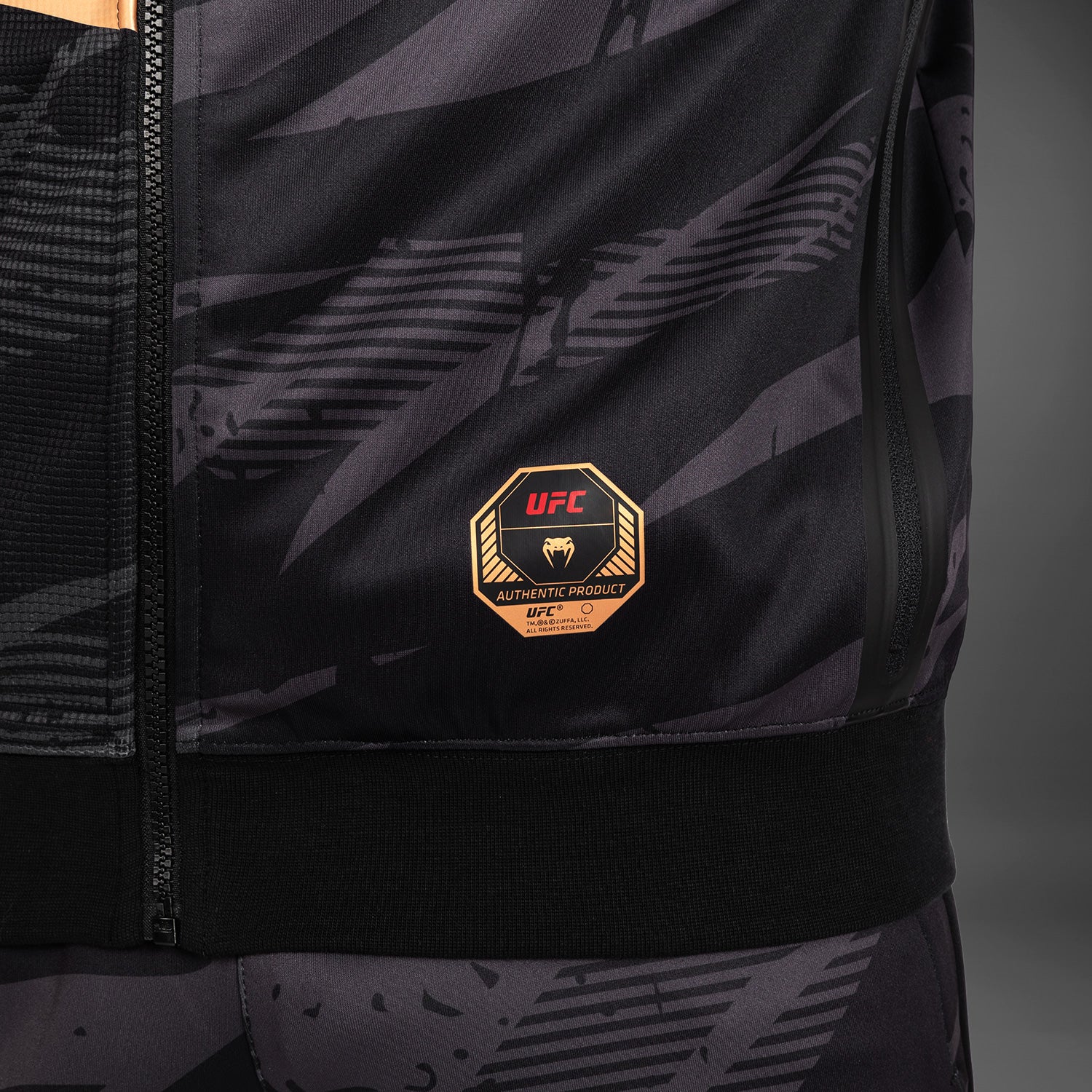 Veste À Capuche Zippé pour Hommes UFC Adrenaline by Venum Fight Week - Urban Camo - product-type_Vestes