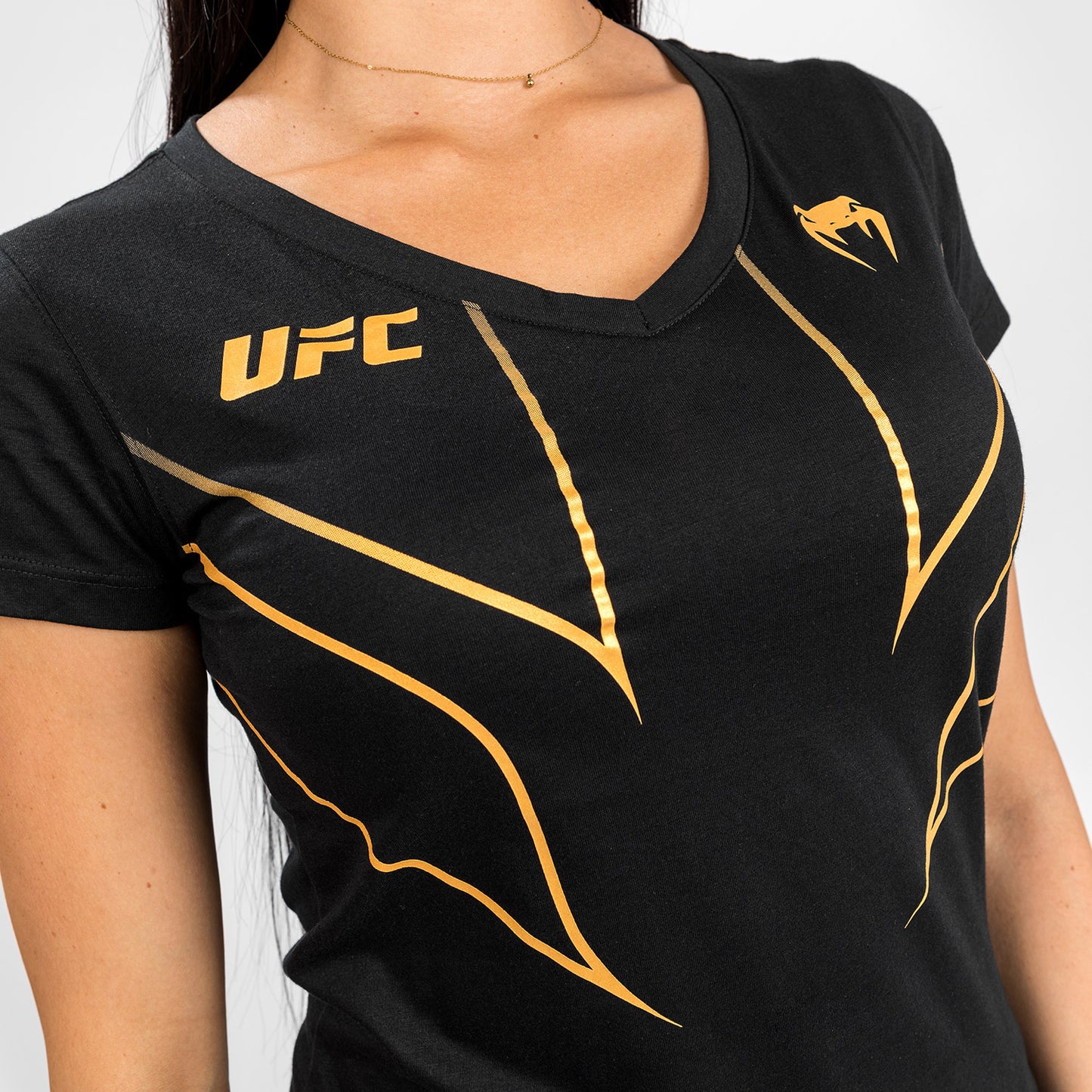 T-shirt Femme UFC Venum Fight Night 2.0 Replica - Champion