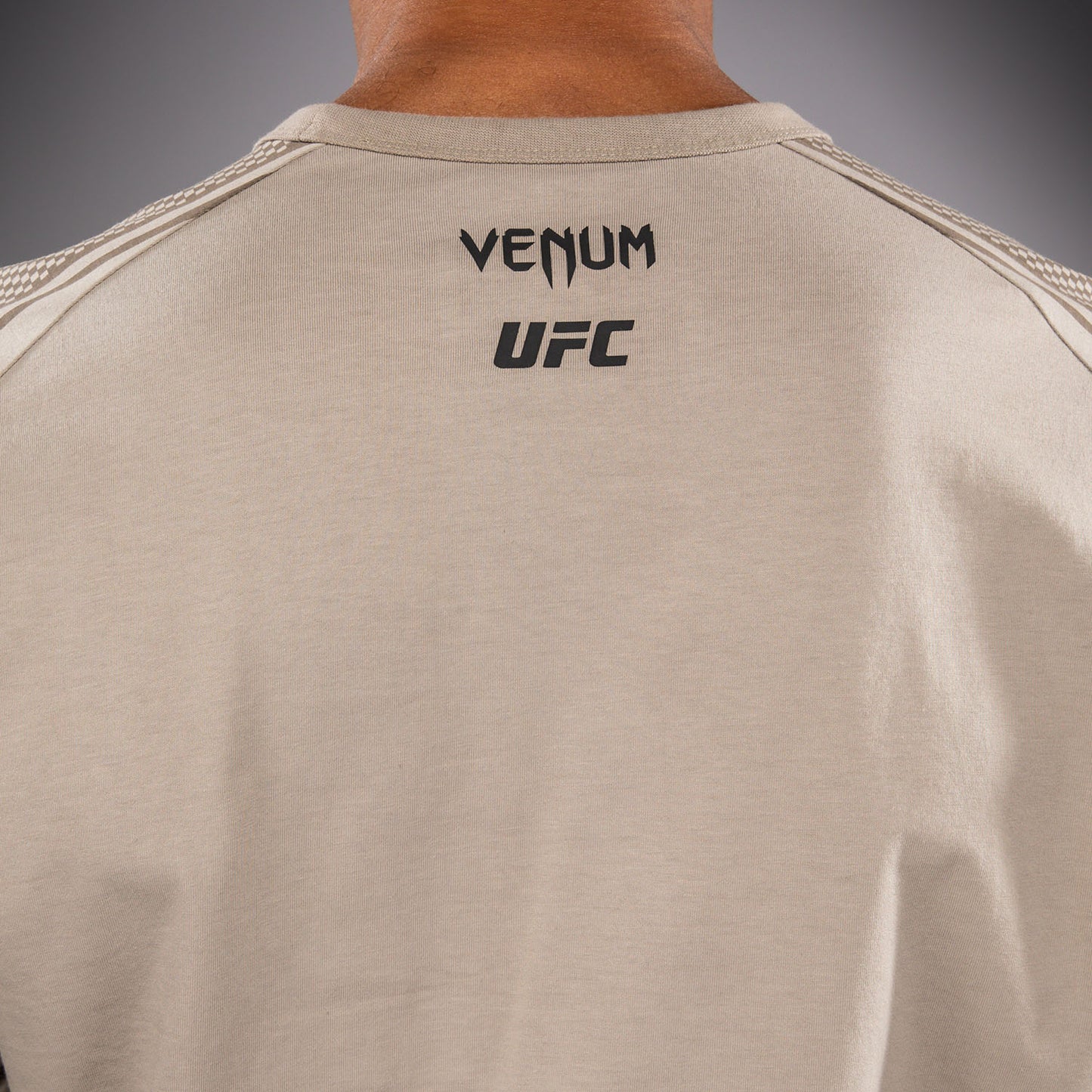 T-shirt à Manches Longues pour Homme Venum UFC Unity by Venum Authentic Fight Week - Sable