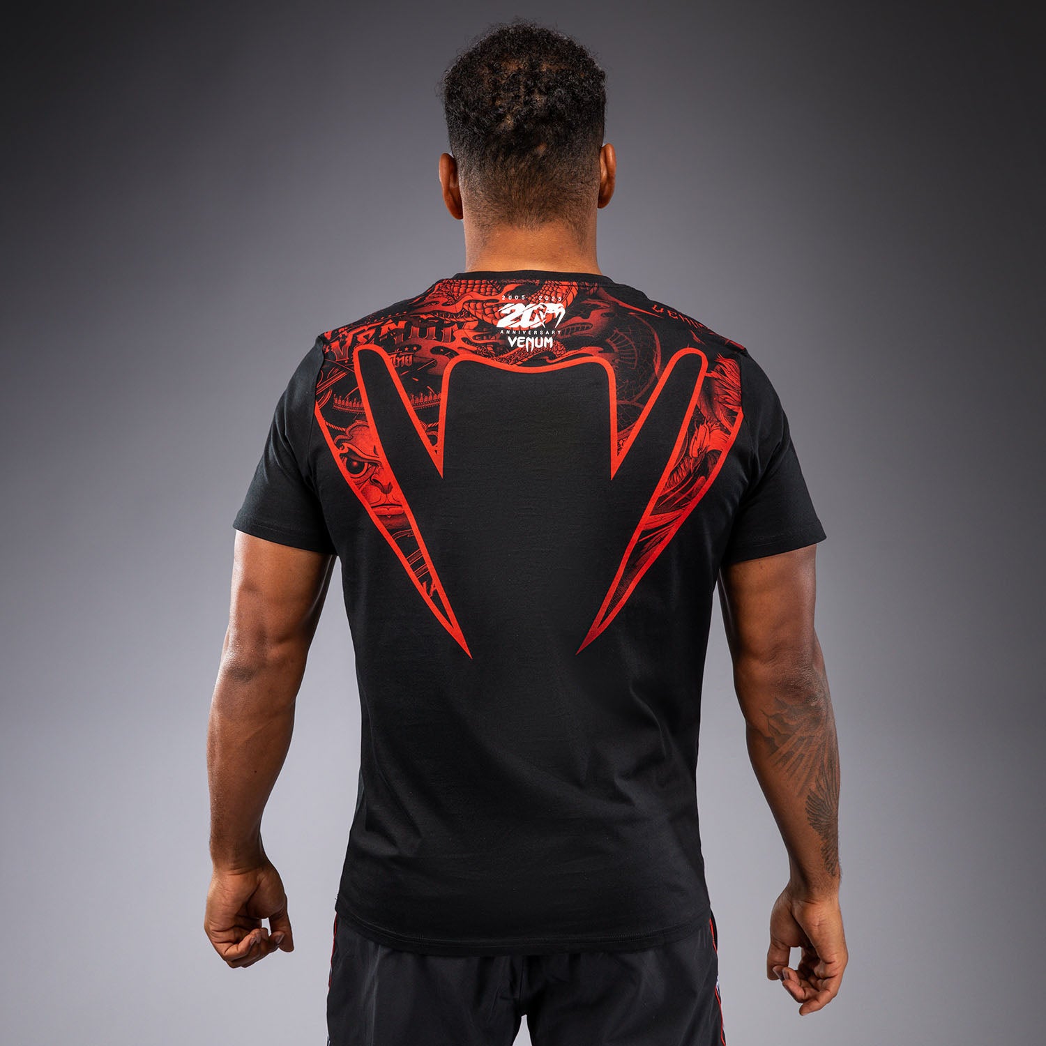 T-shirt Venum 20th Anniversary - Noir/Rouge - product-type_T-Shirts