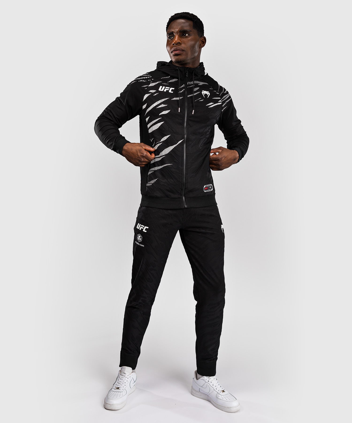 Veste à Capuche pour Hommes UFC Fusion by Venum Personnalisé Authentic Fight Night - Noir - product-type_Vestes