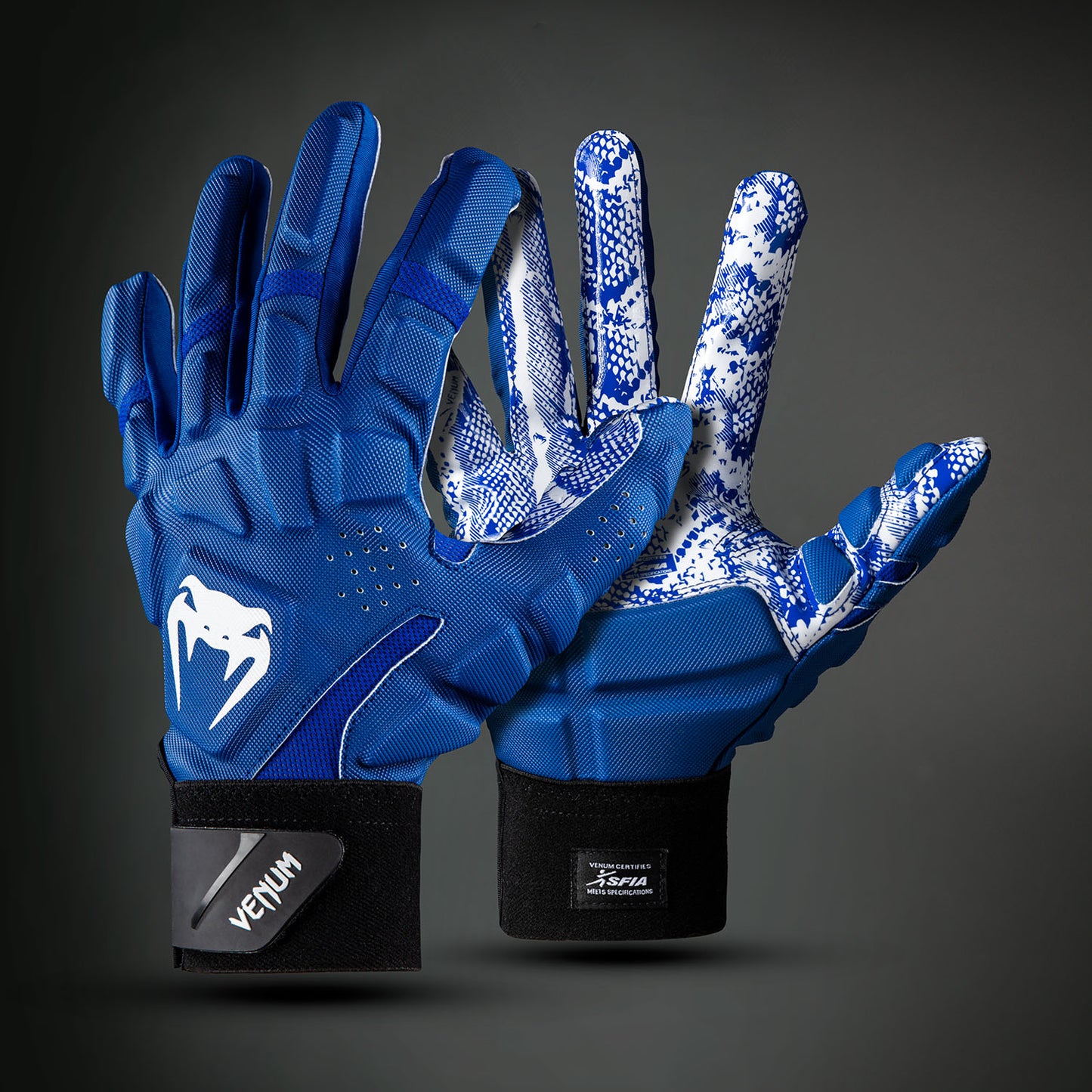 Gants de football Venum Elite Xtp bleu roi/blanc - product-type_Football Gloves