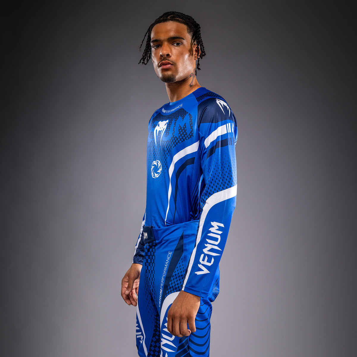 Maillot de Motorsports Venum MX Challenger - Bleu