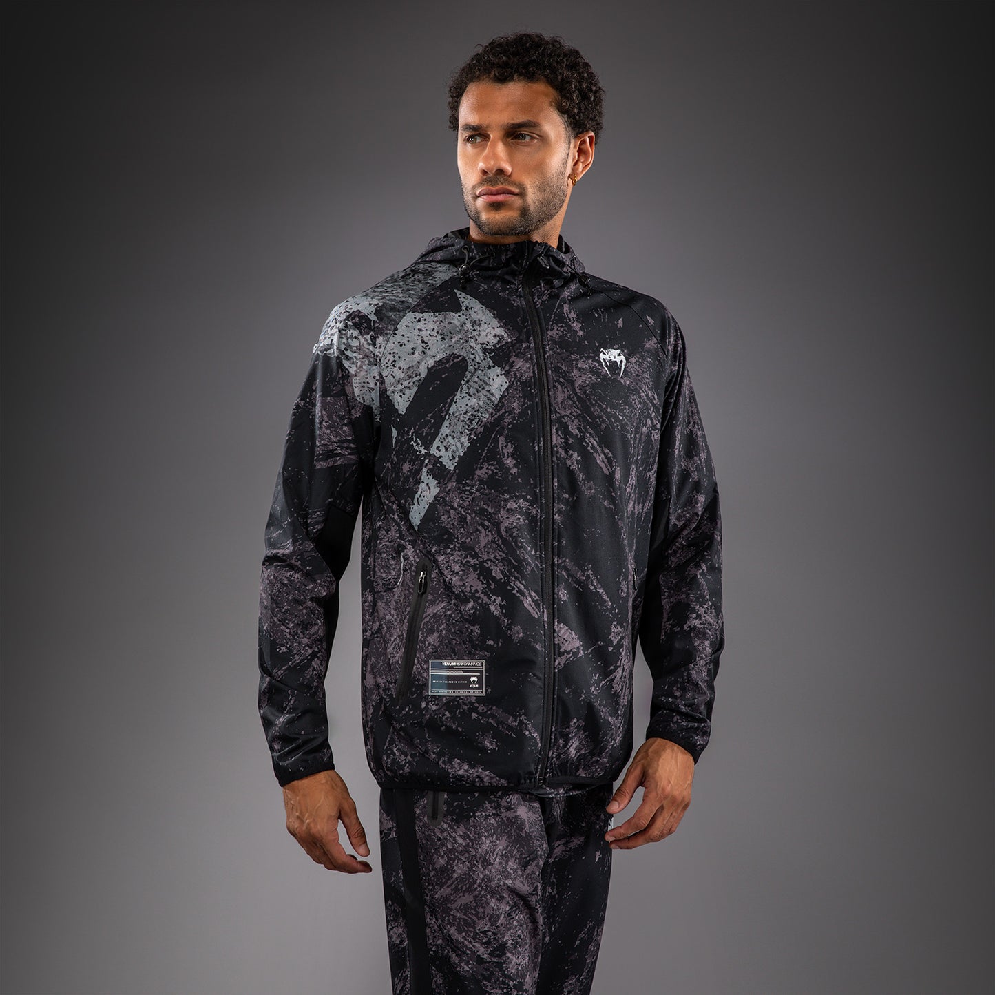 Veste de Survêtement Venum Rage & Workout - Noir/Gris