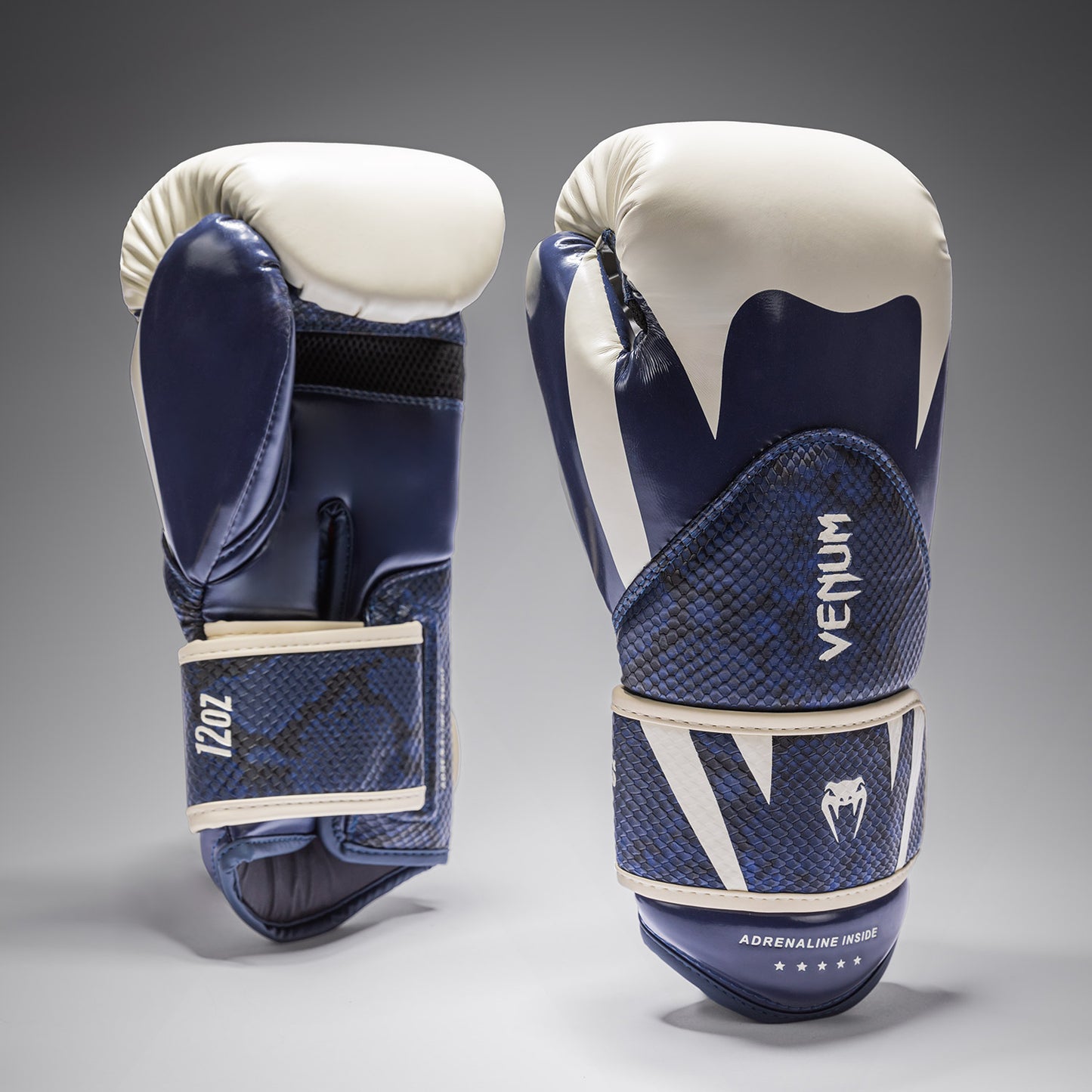 Gants de Boxe Venum Challengers 4.0 Scales – Bleu Minuit
