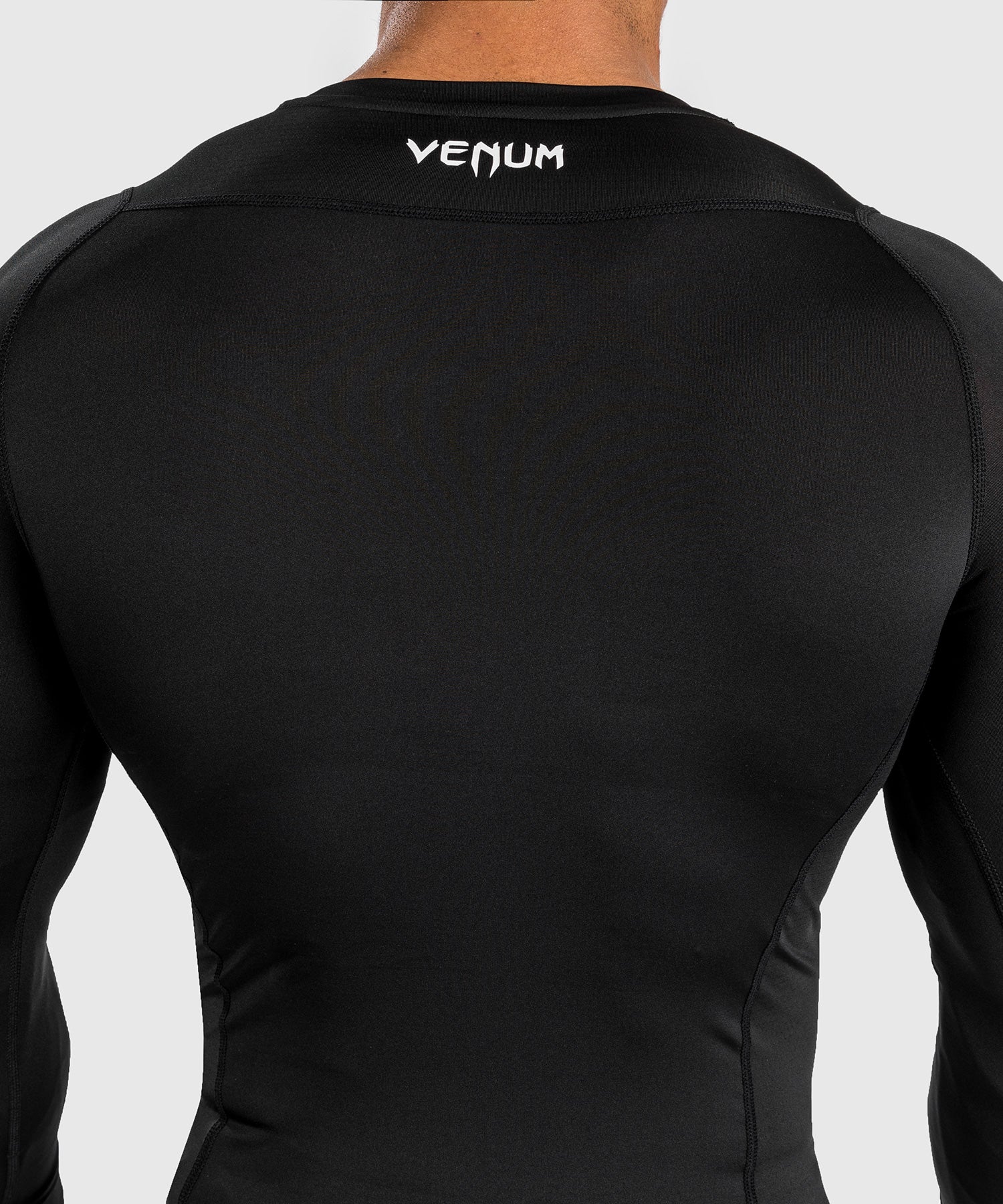Rashguard à Manches Longues pour Hommes Venum Attack - Noir/Gris - product-type_T-Shirts de Compression