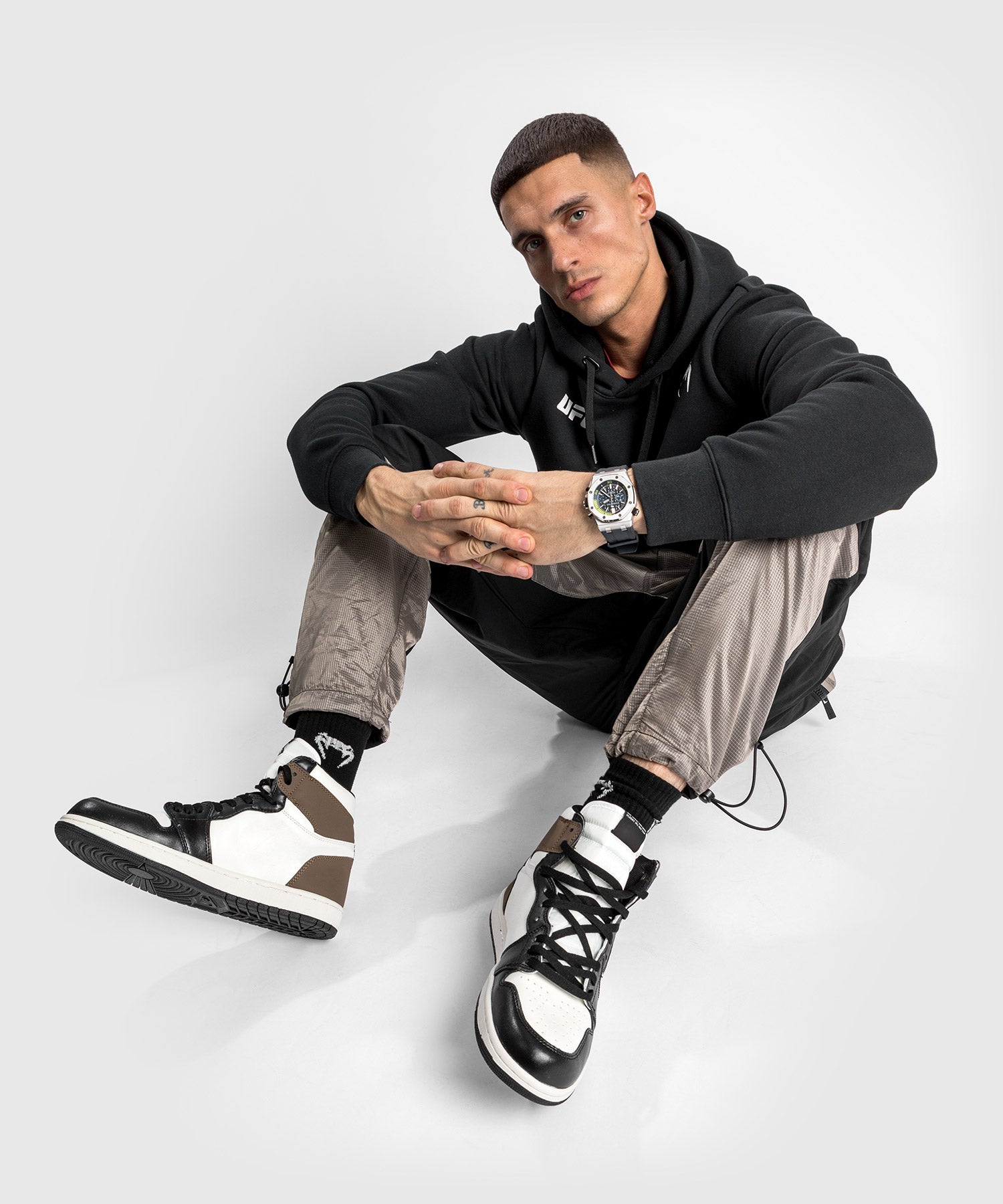 Pantalon de jogging Venum Laser XT - Oversize - Noir/Sable - product-type_Pantalons de jogging